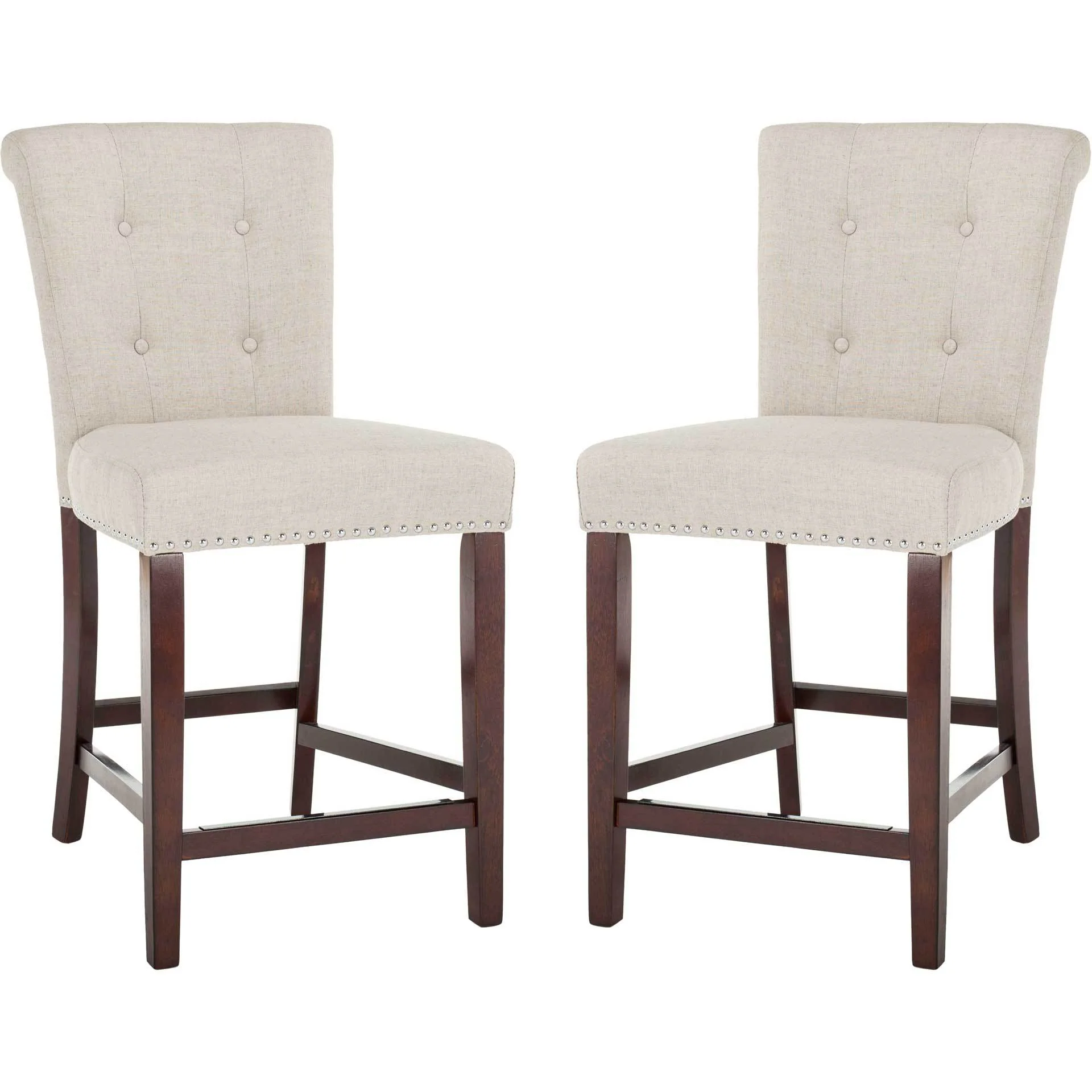Taliyah Bar Stool Light Gray (Set of 2) - Image 13