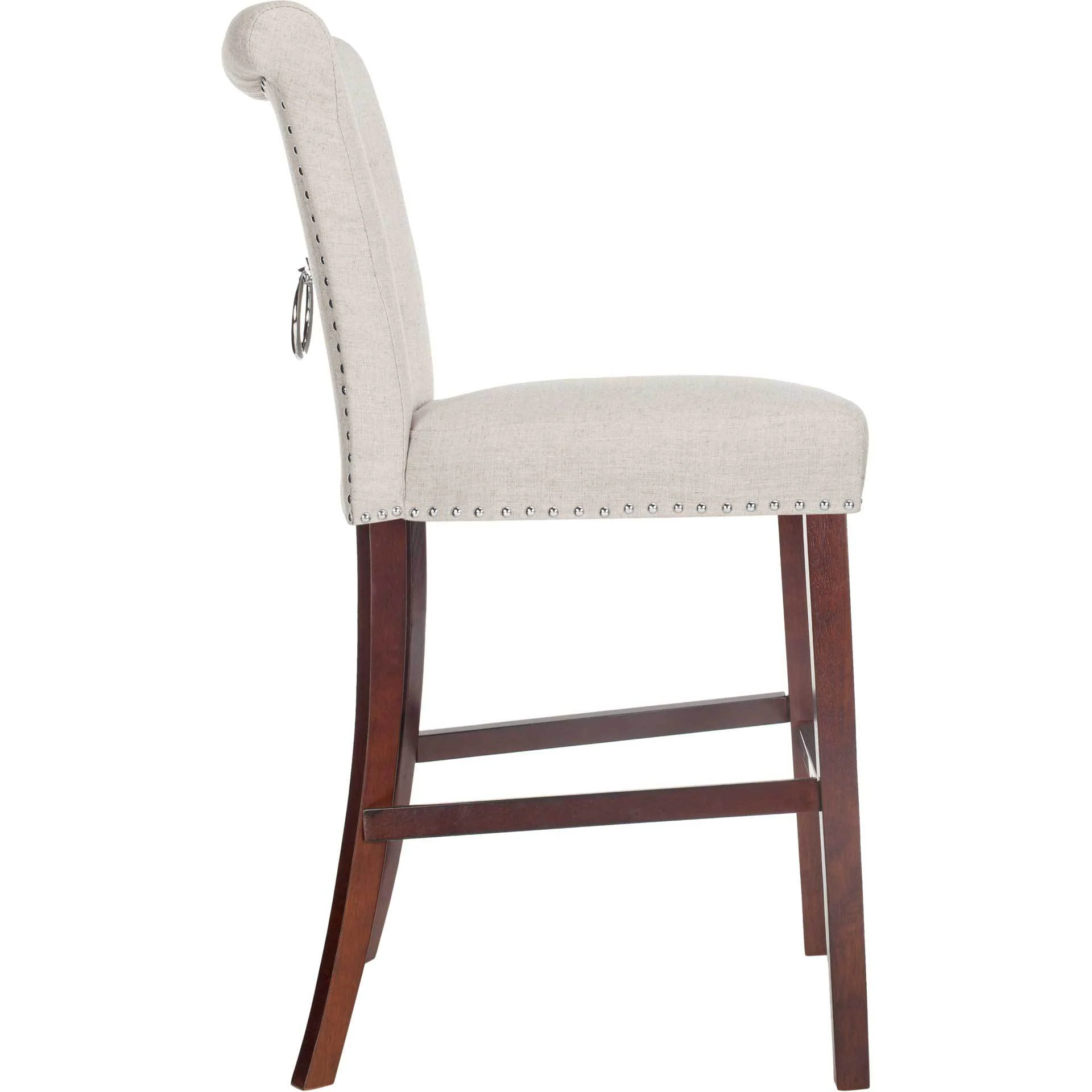 Taliyah Bar Stool Light Gray (Set of 2) - Image 3