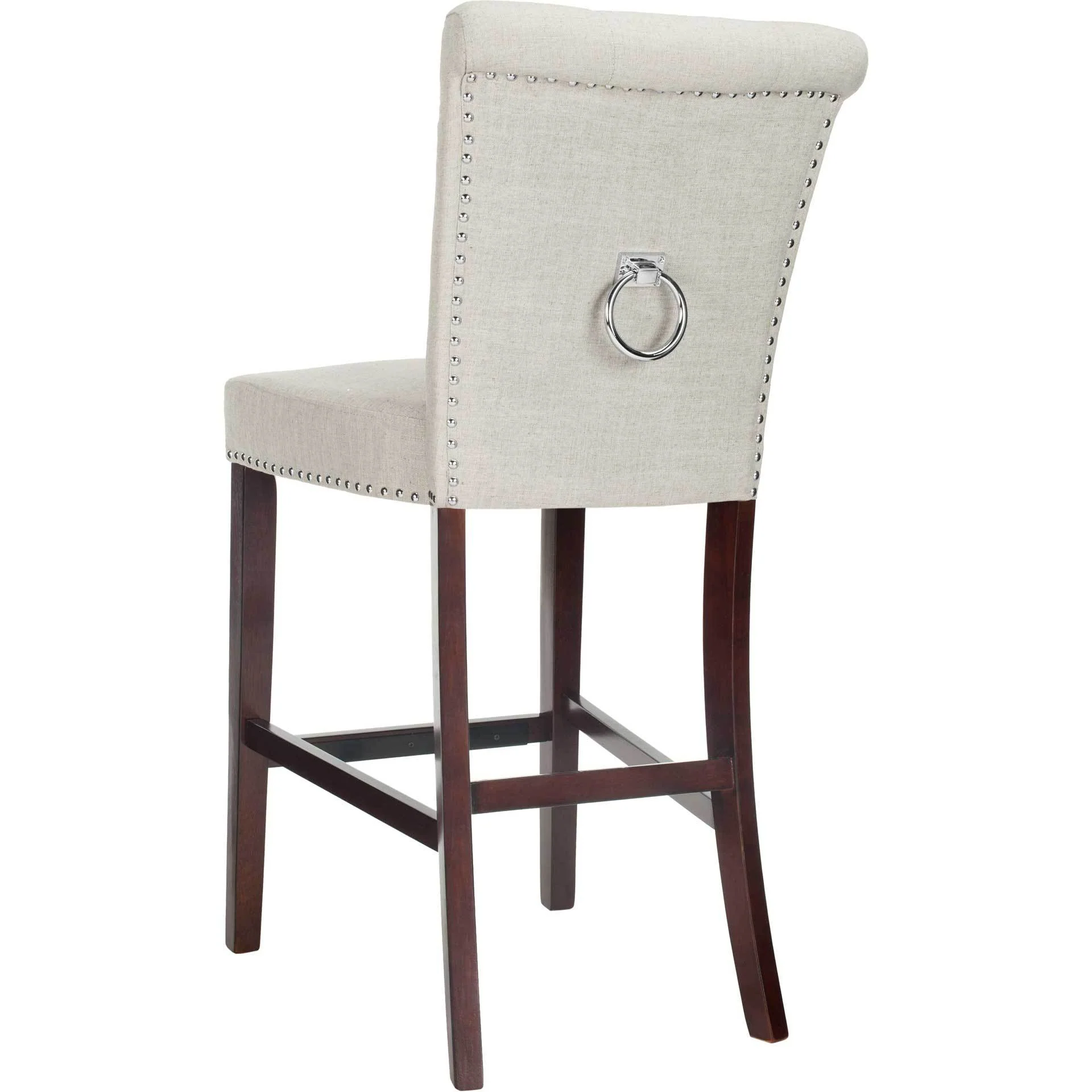 Taliyah Bar Stool Light Gray (Set of 2) - Image 5