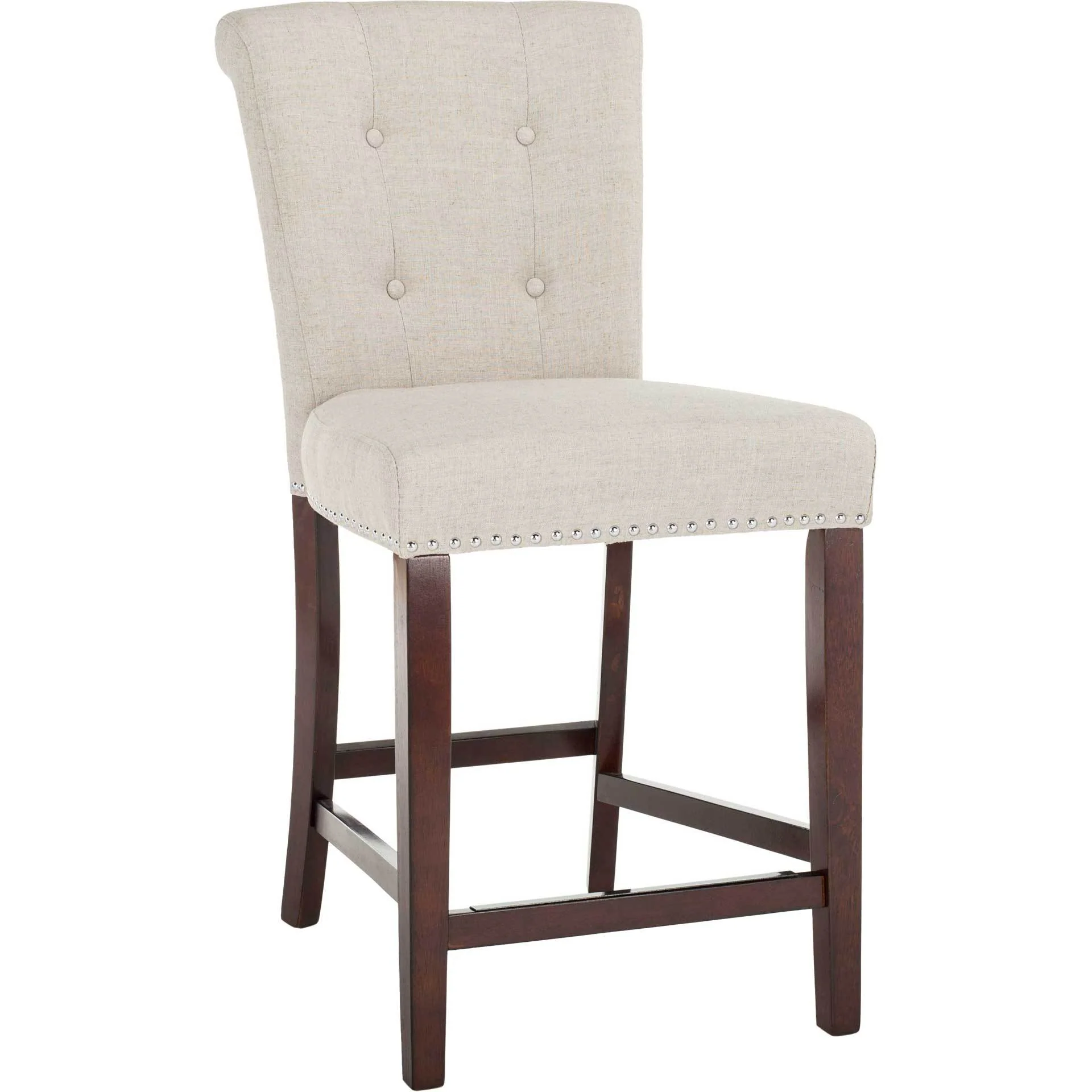 Taliyah Bar Stool Light Gray (Set of 2) - Image 8