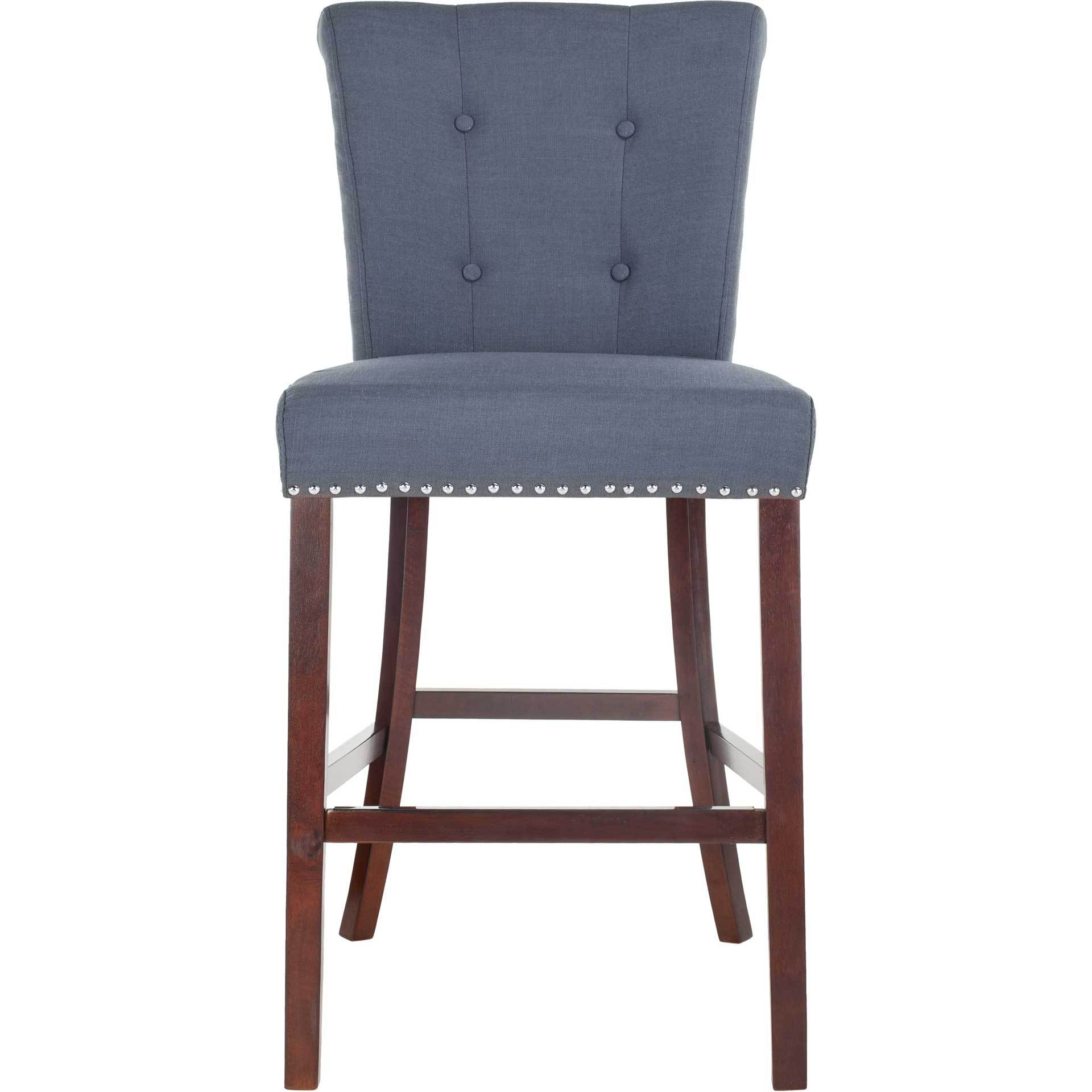 Taliyah Bar Stool Navy (Set of 2) - Image 2