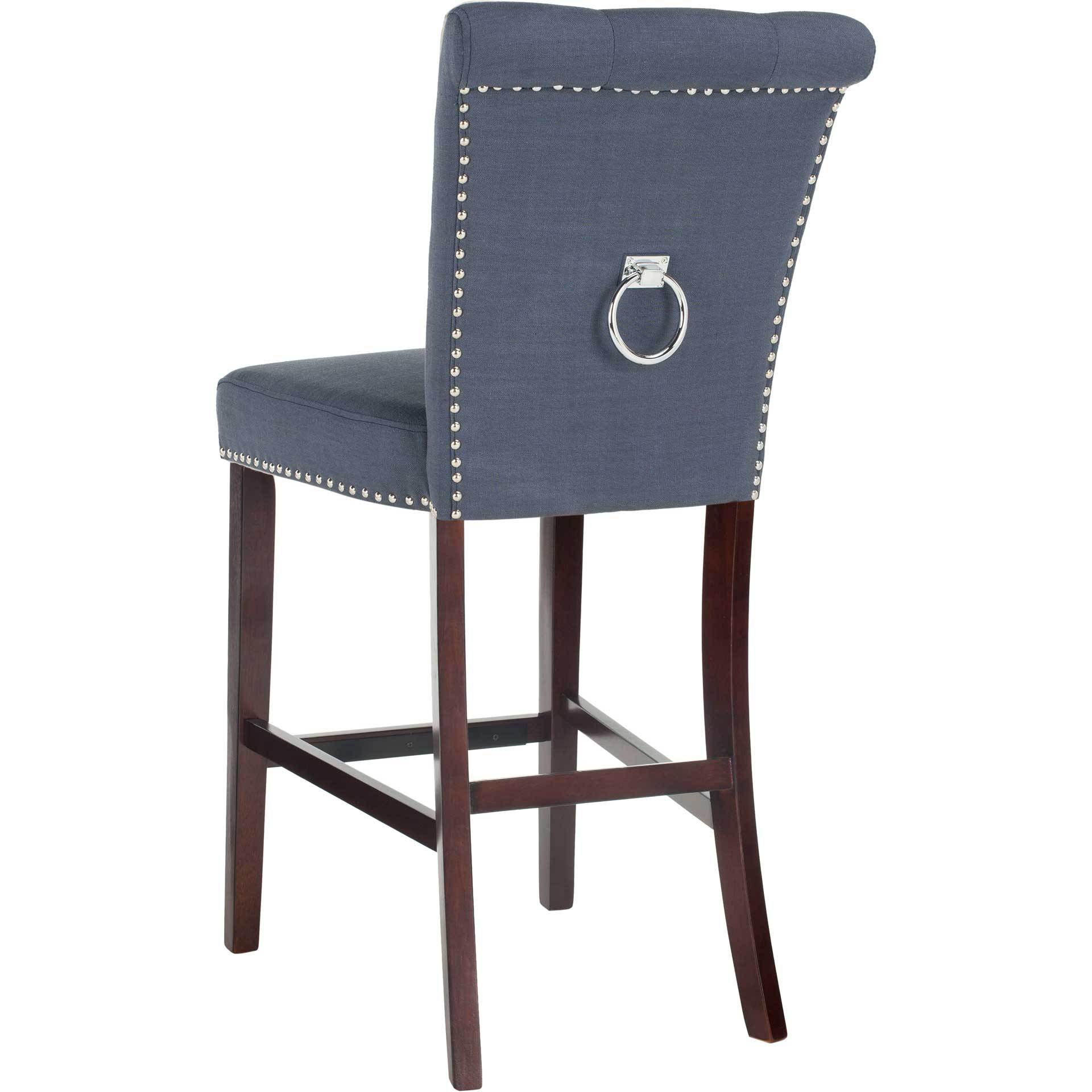 Taliyah Bar Stool Navy (Set of 2) - Image 5
