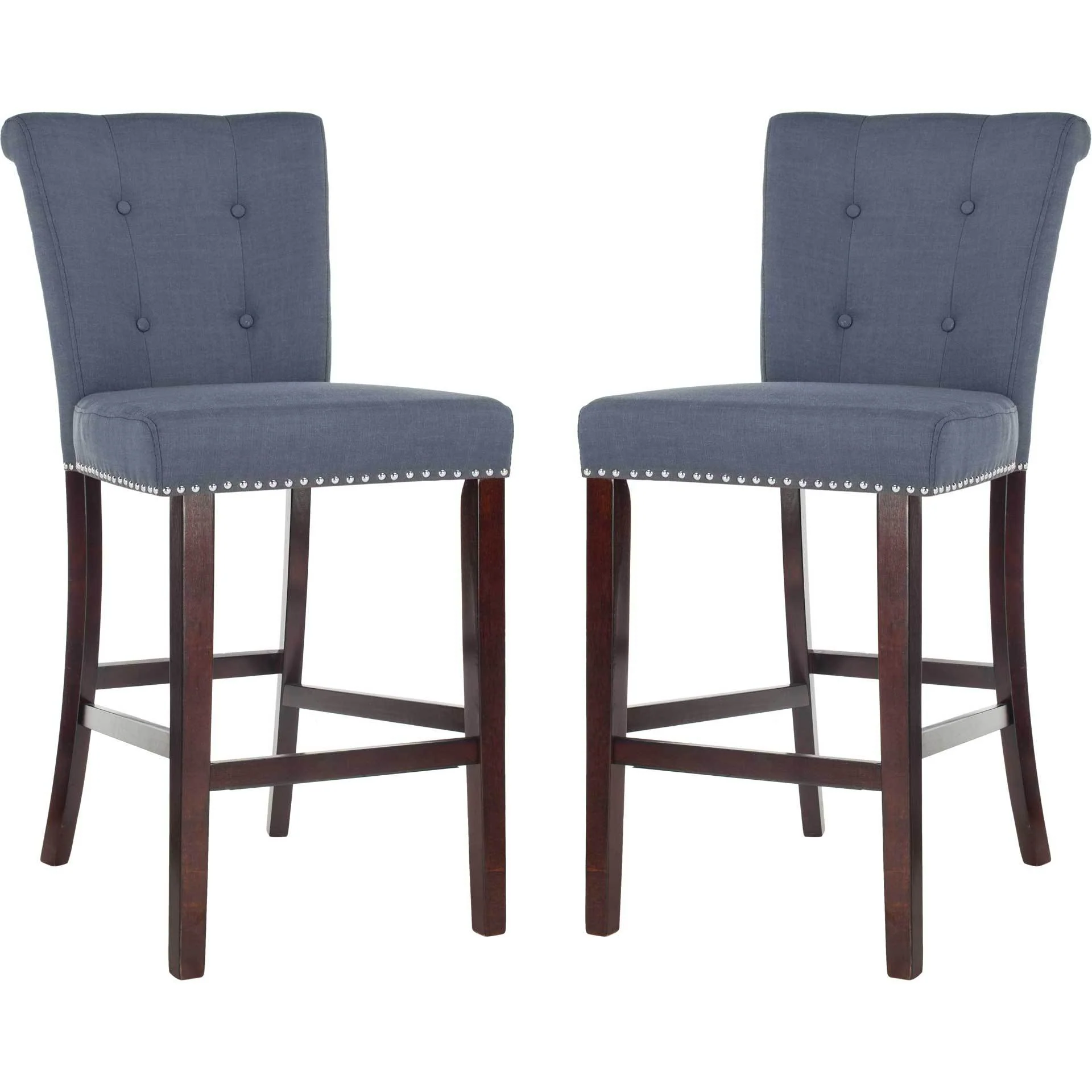 Taliyah Bar Stool Navy (Set of 2) - Image 6
