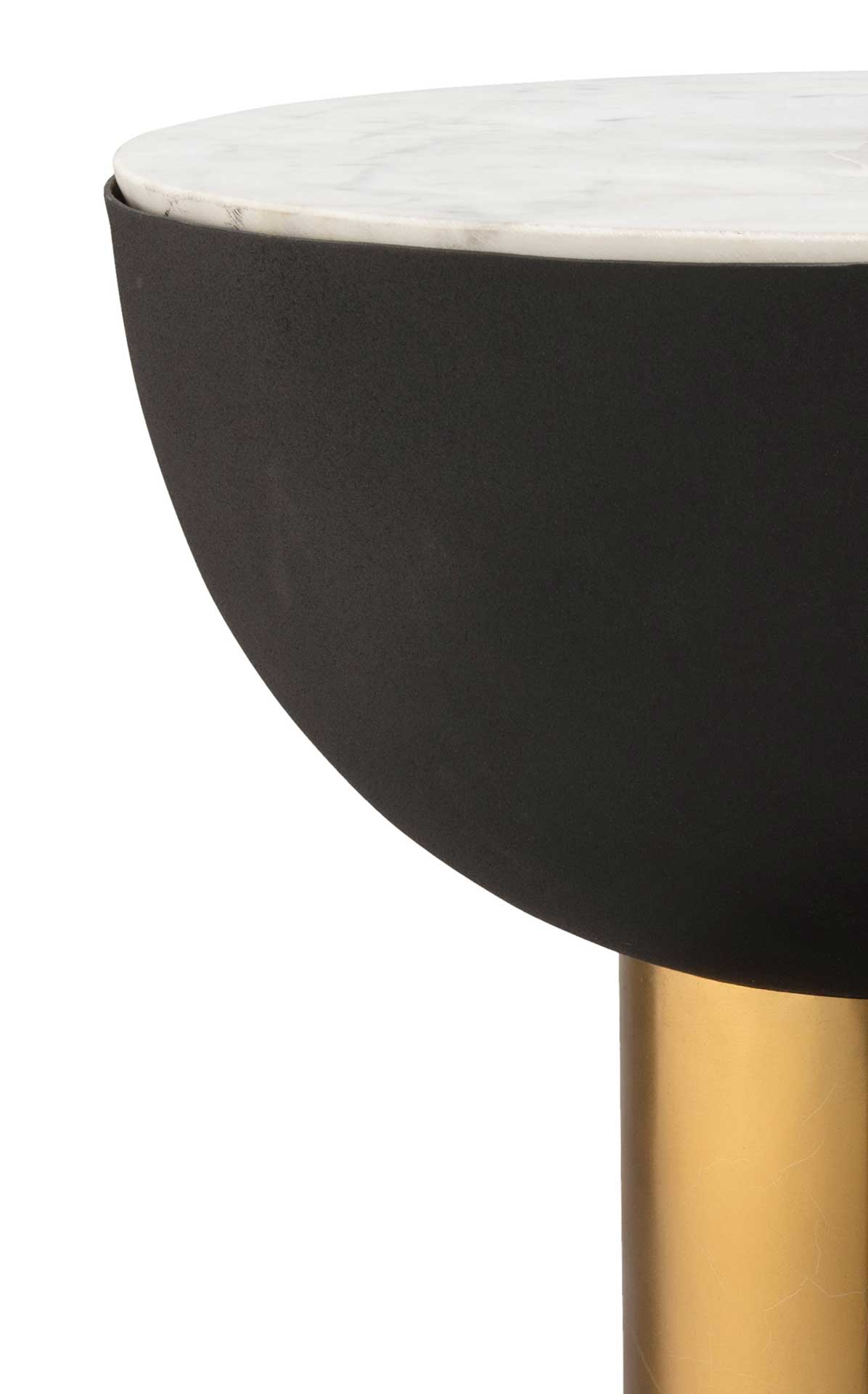 Taliyah Marble Side Table Black - Image 3