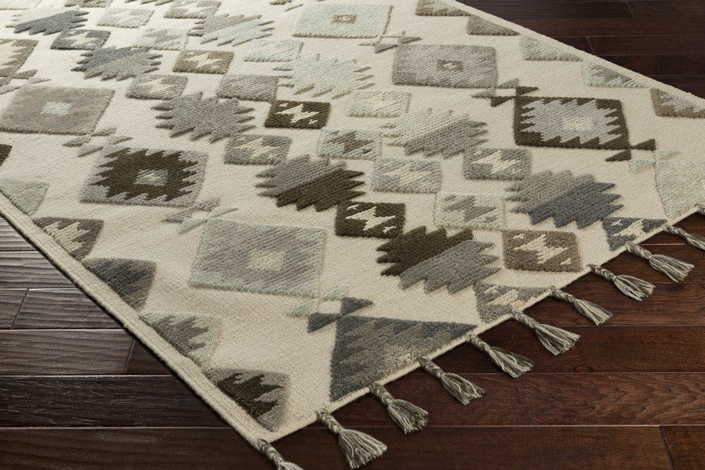 Tallo Beige/Gray/Light Gray Area Rug - Image 2