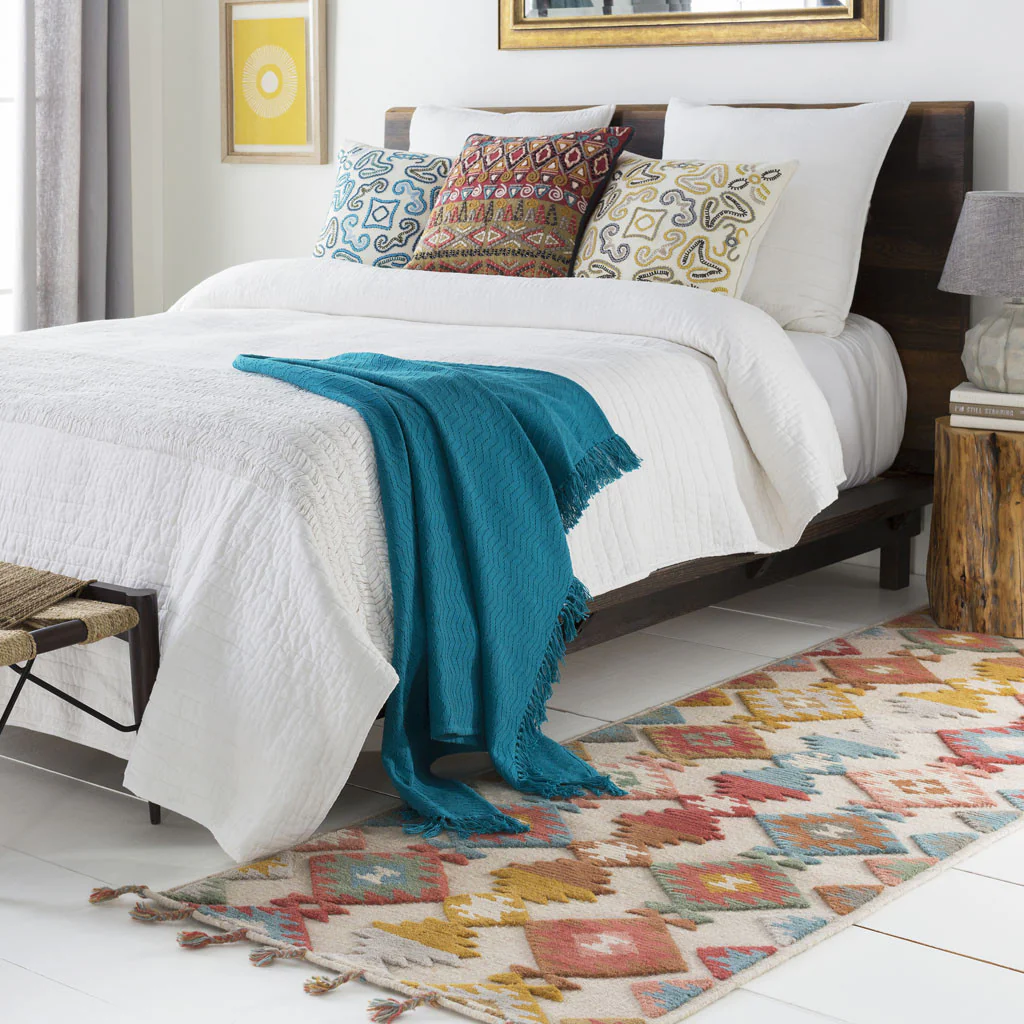 Tallo Rust/Cherry/Moss Runner Rug - Image 2