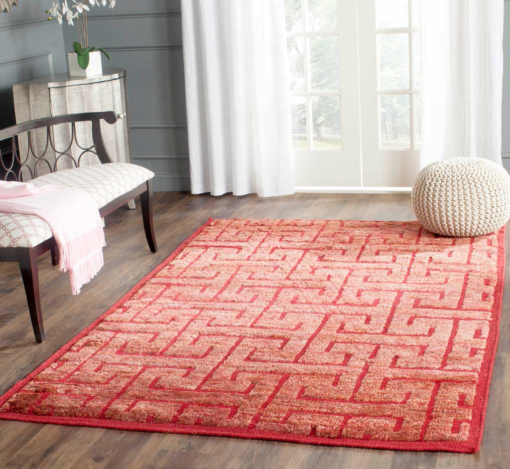 Tangier Red/Rust Area Rug - Image 3