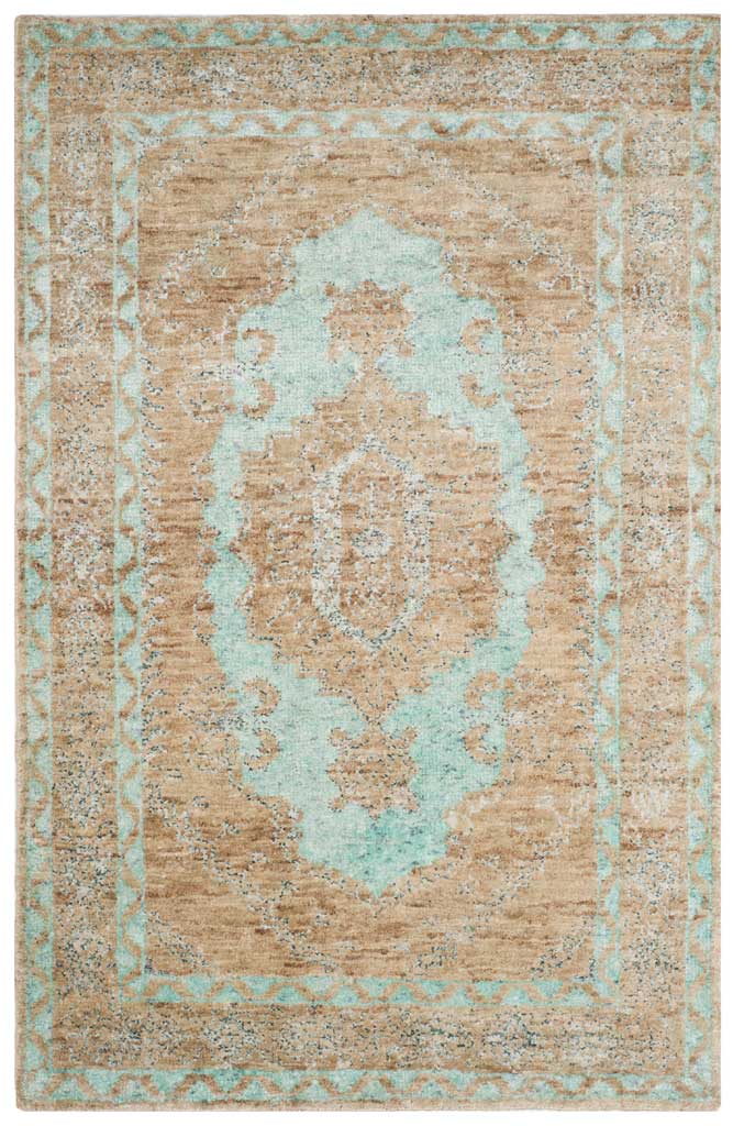 Tangier Seafoam/Beige Area Rug - Image 2
