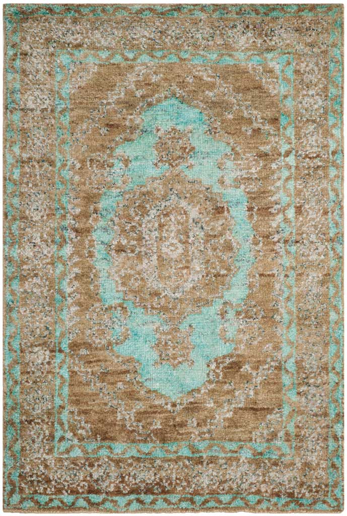 Tangier Seafoam/Beige Area Rug - Image 3