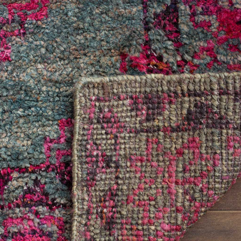 Tangier Slate Blue/Fuchsia Area Rug - Image 5