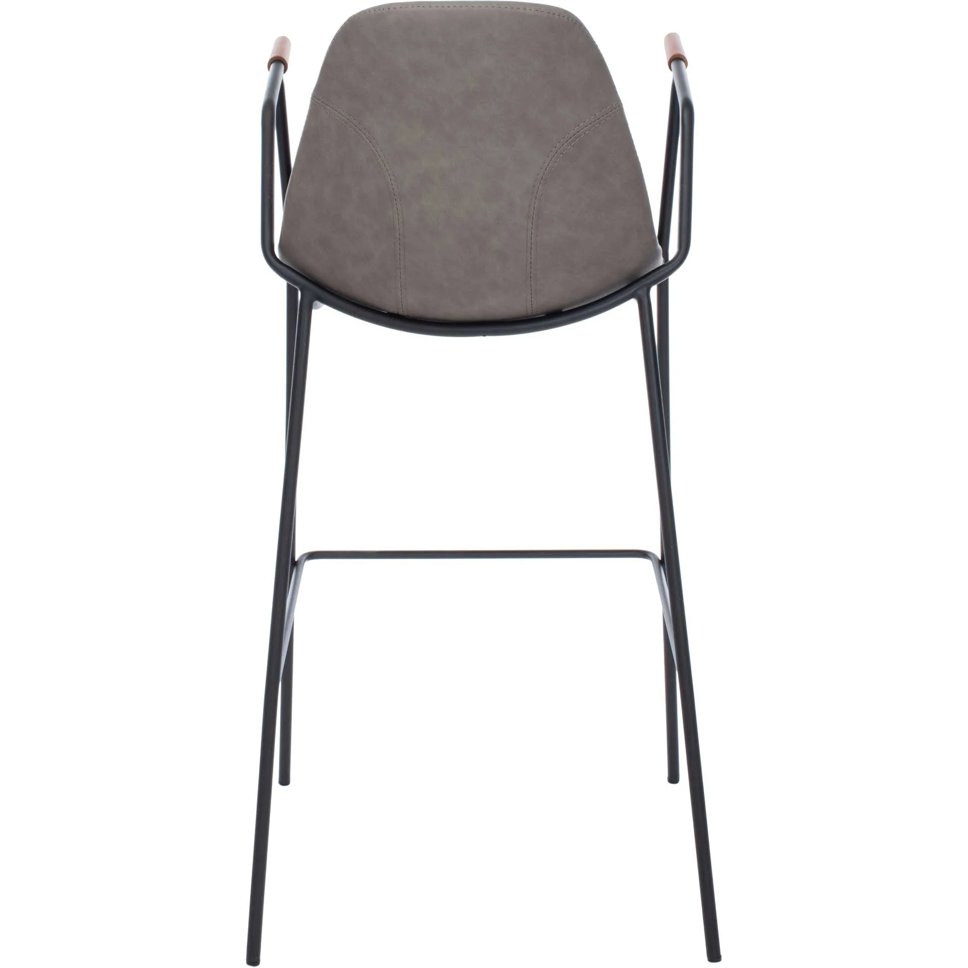 Taos Mid Century Bar Stool Ash/Black - Image 4