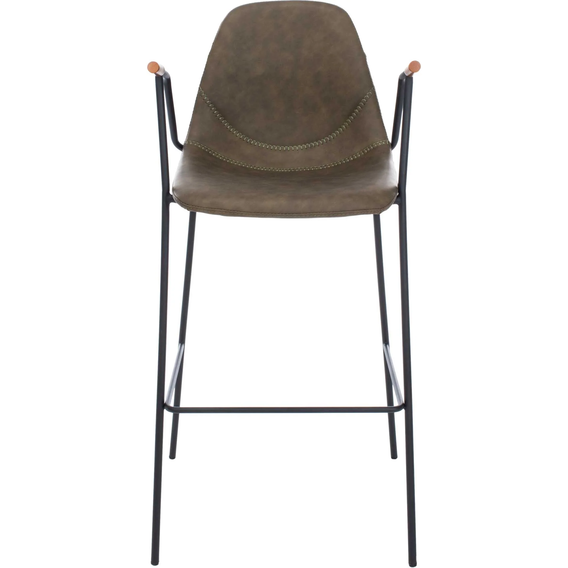 Taos Mid Century Bar Stool Olive - Image 2