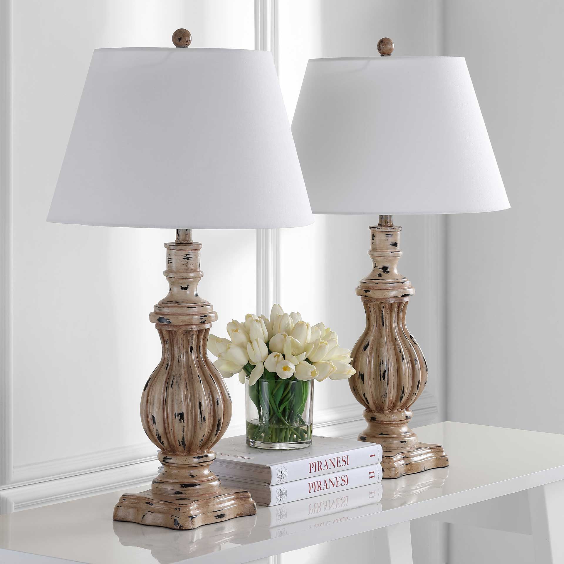 Taos Table Lamp Antique Brown (Set of 2) - Image 3