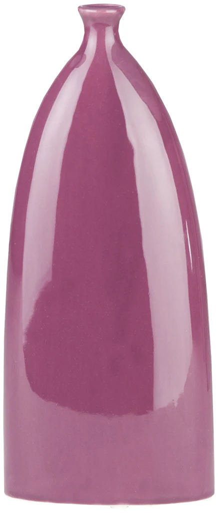 Tara Ceramic Table Vase Eggplant - Image 2