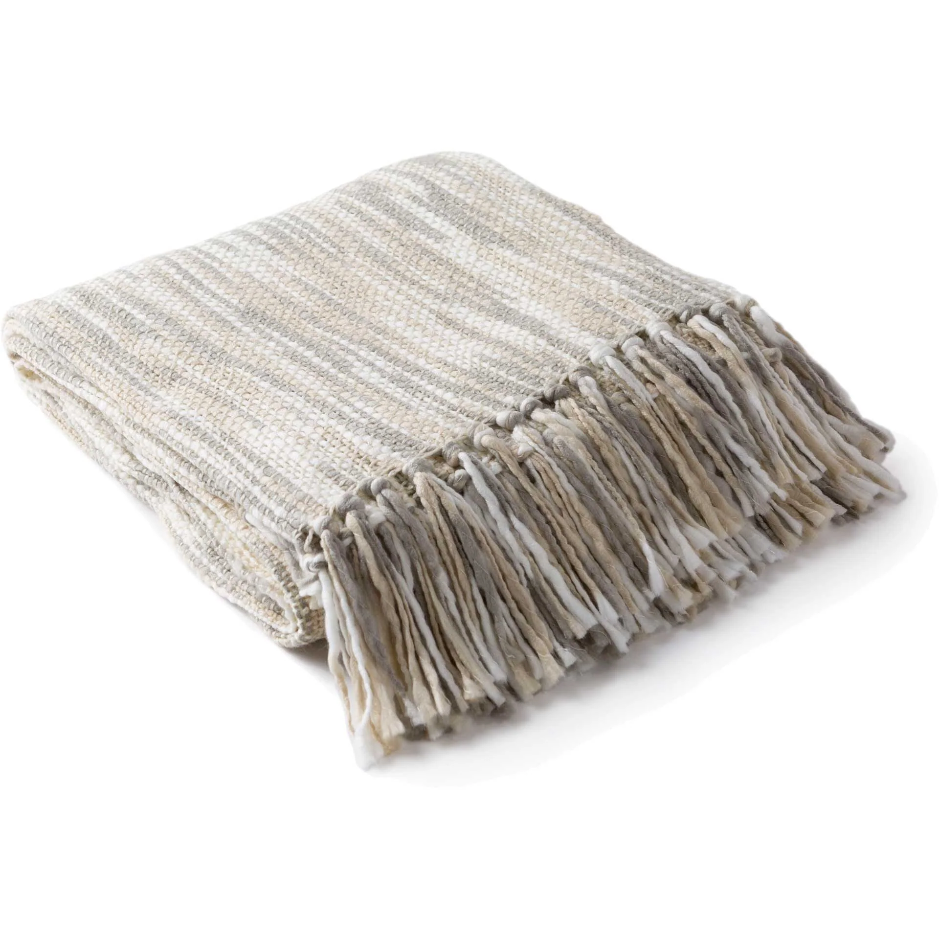 Tara Throw Ivory/Medium Gray/Cream - Image 2