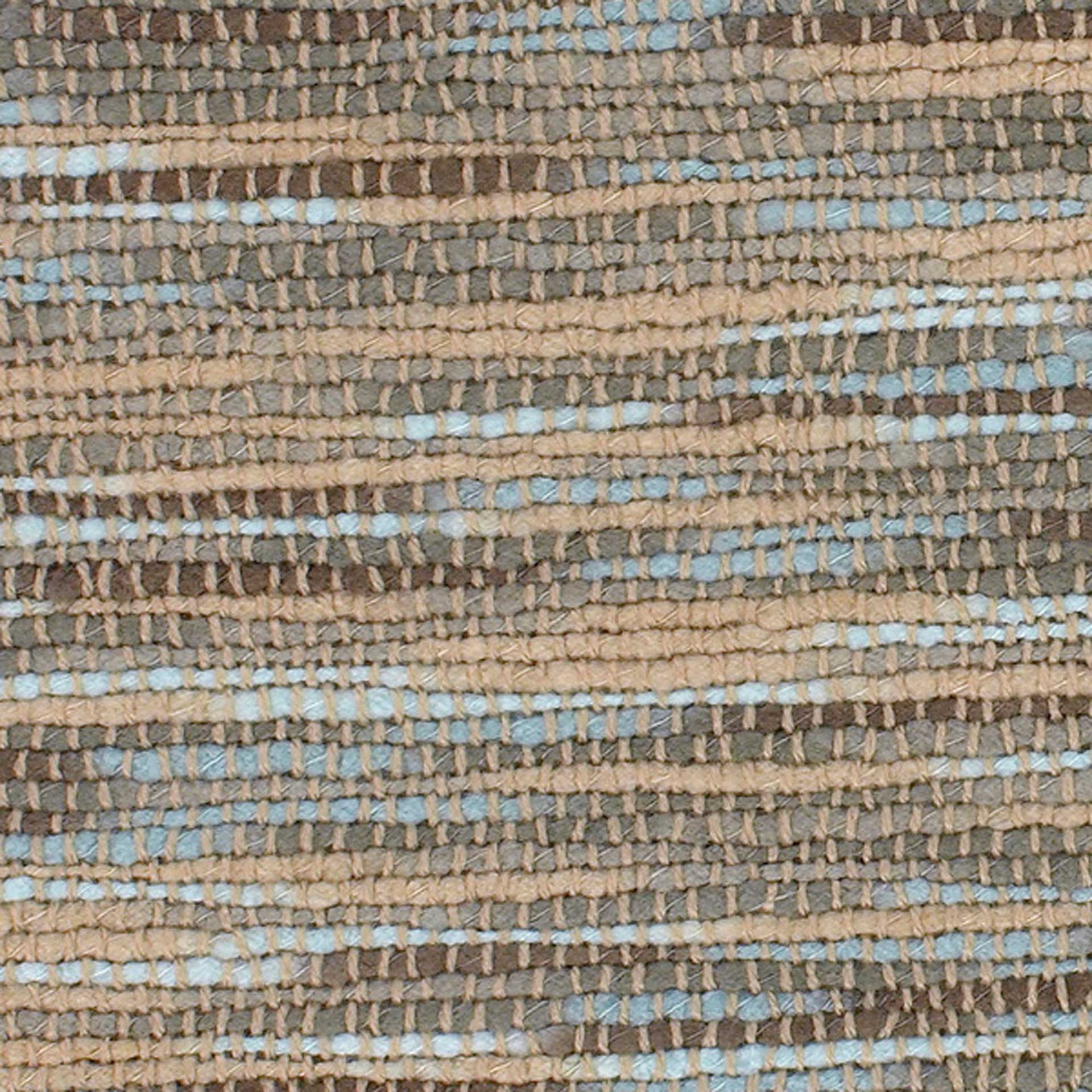 Tara Throw Pale Blue/Medium Gray/Camel - Image 2