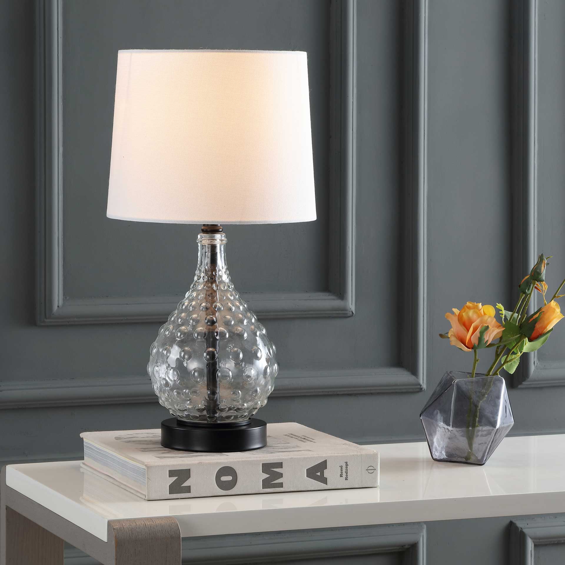 Tarah Table Lamp Black/Clear - Image 4