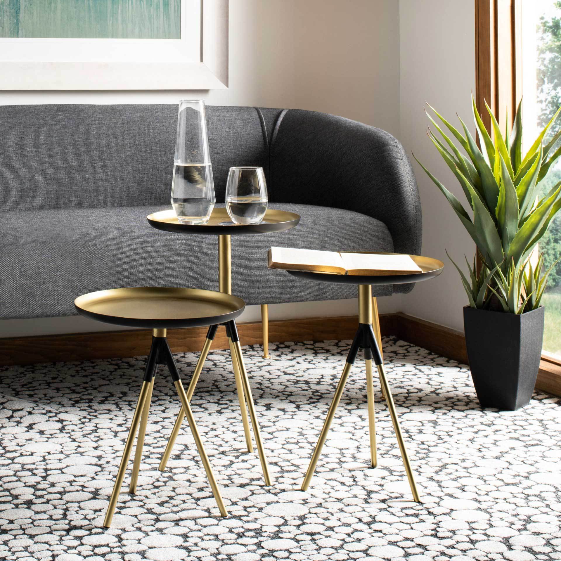 Taryn 3-Piece Metal Side Table - Image 3