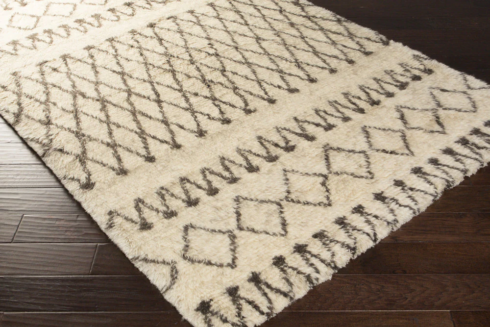 Tasman Beige/Charcoal Area Rug - Image 2
