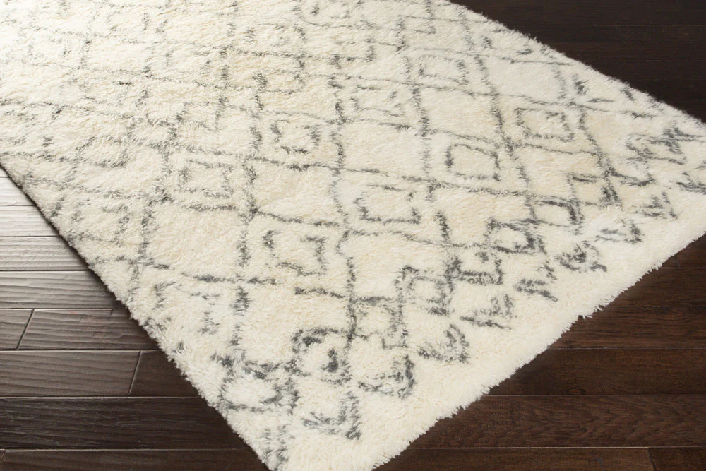 Tasman Ivory/Charcoal Area Rug - Image 2