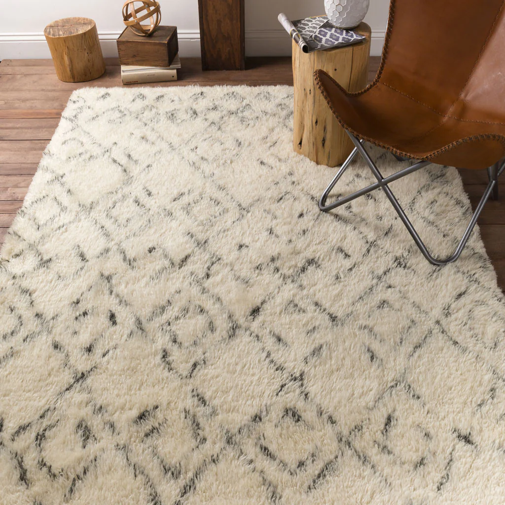 Tasman Ivory/Charcoal Area Rug - Image 3