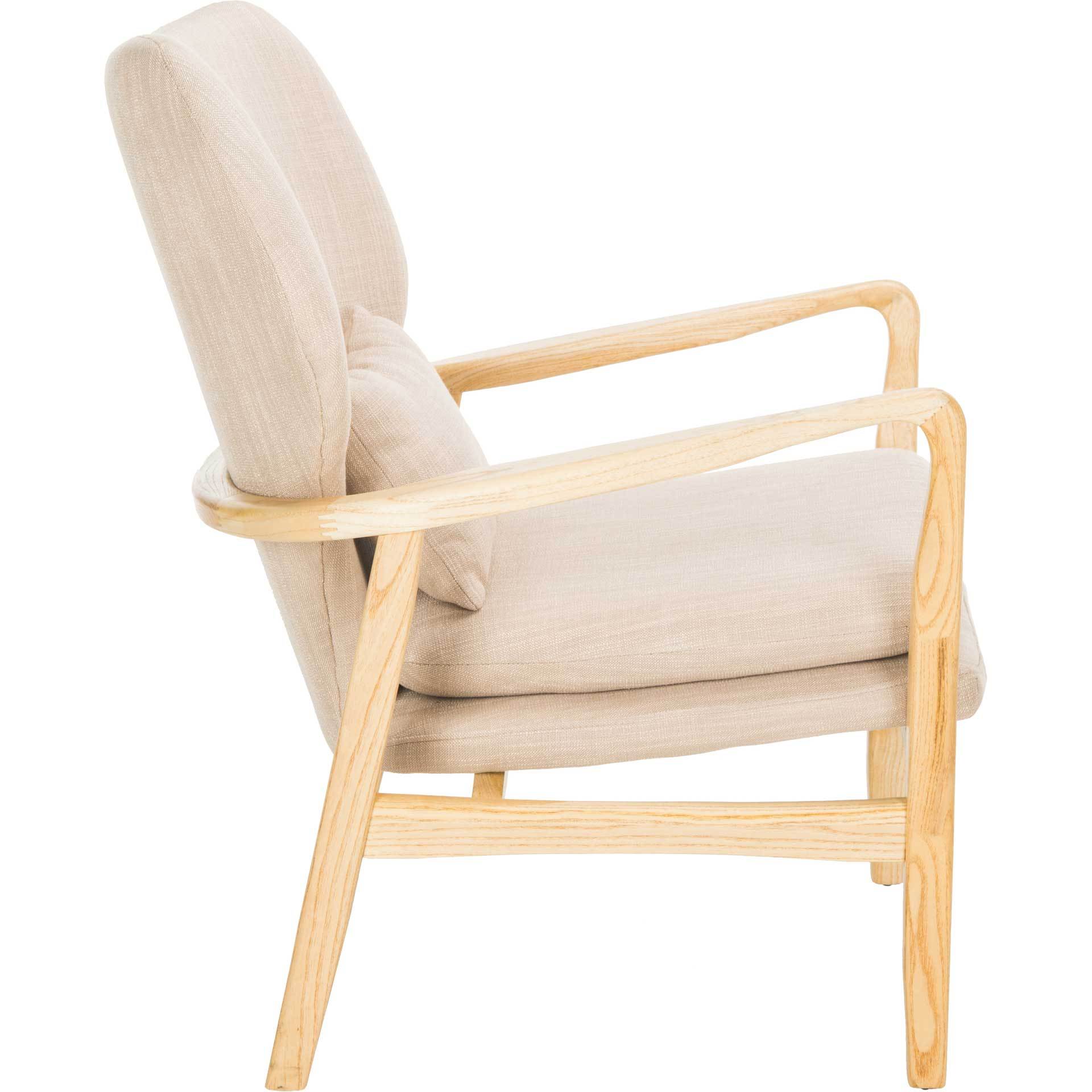 Tatiana Accent Chair Beige/Natural - Image 3