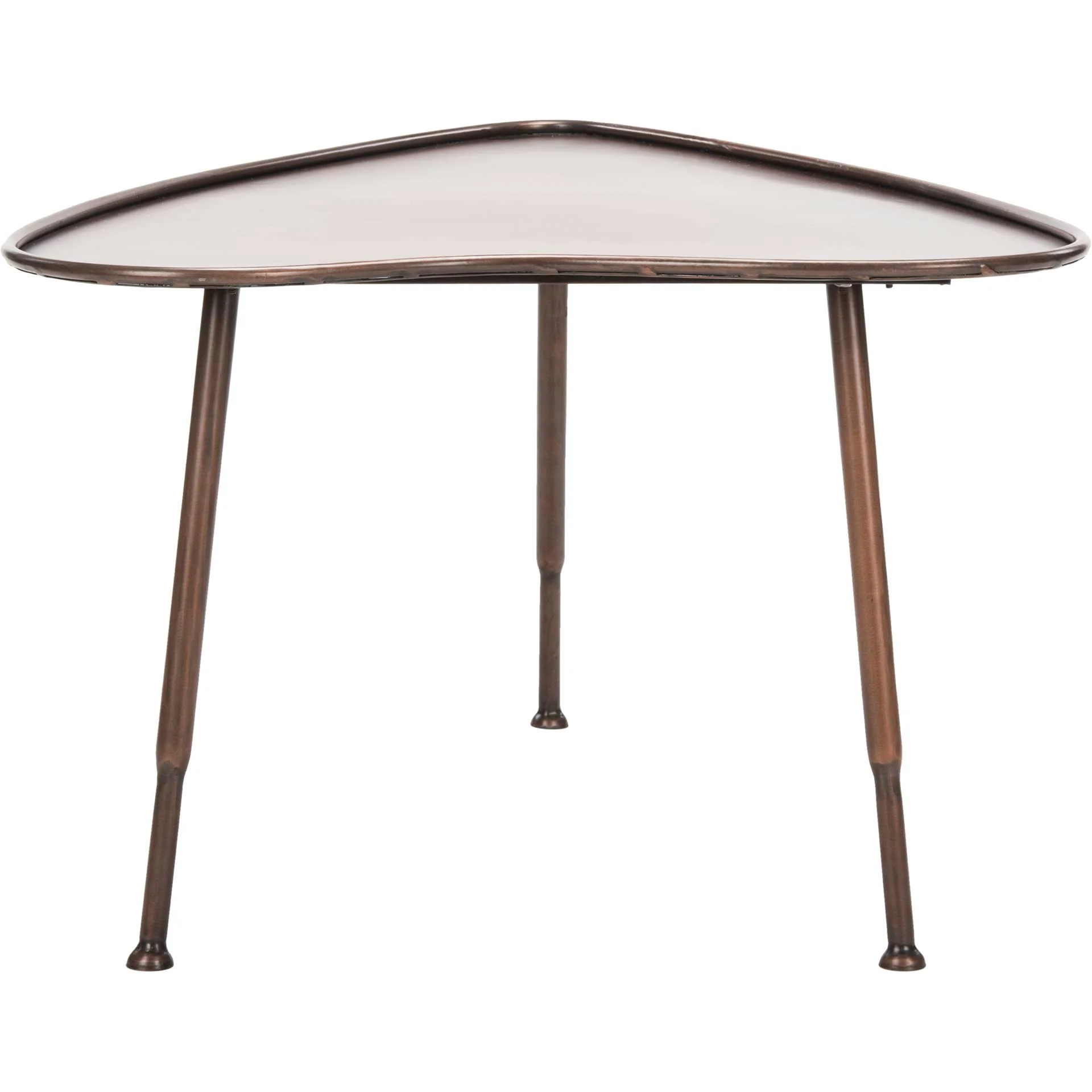 Teagan Heart Coffee Table Antique Copper - Image 3