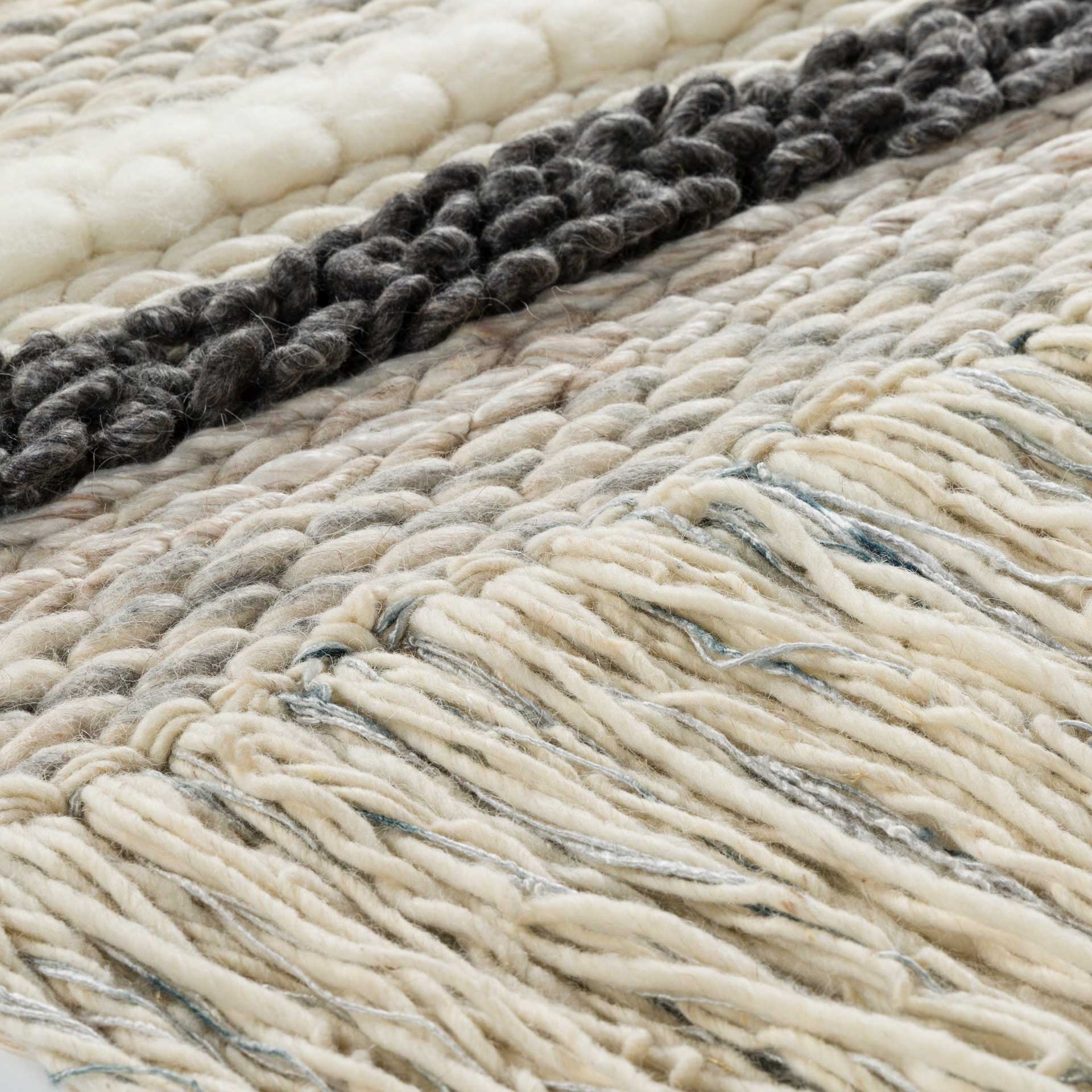 Teagan Wall Hanging Cream/Medium Gray/Charcoal - Image 2