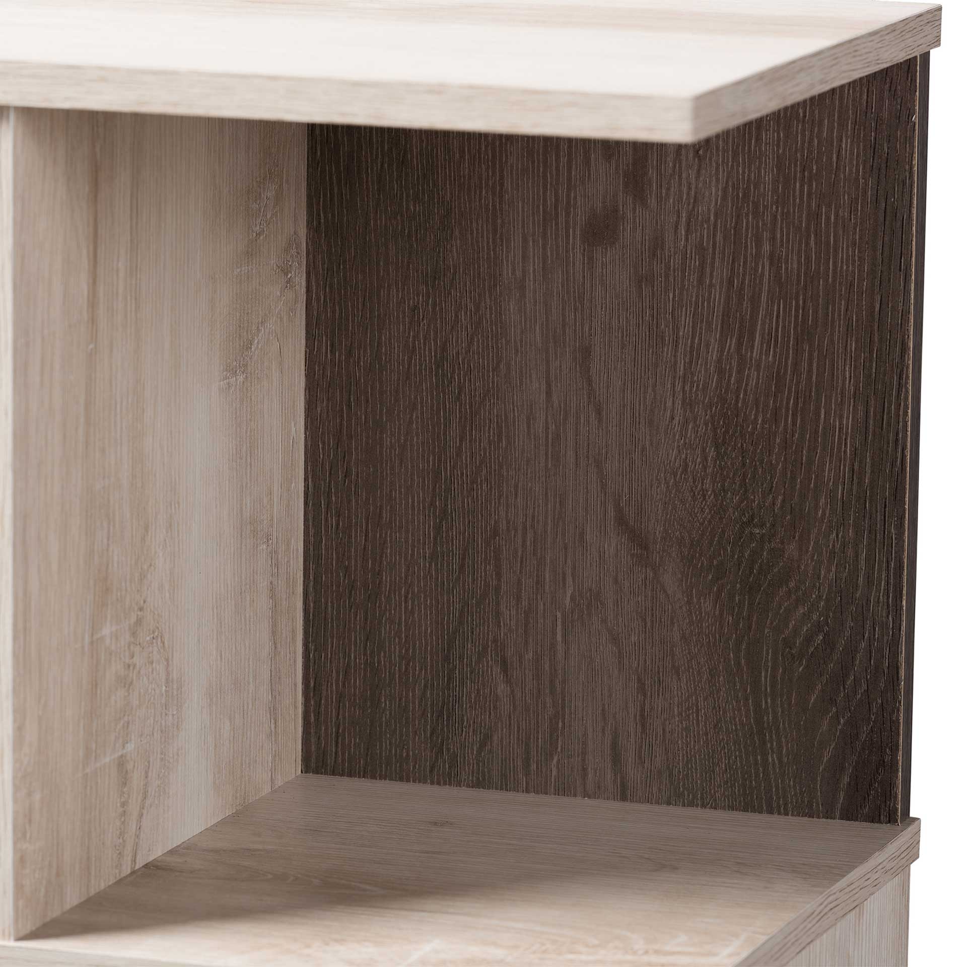 Teal Bookcase Oak - Image 4