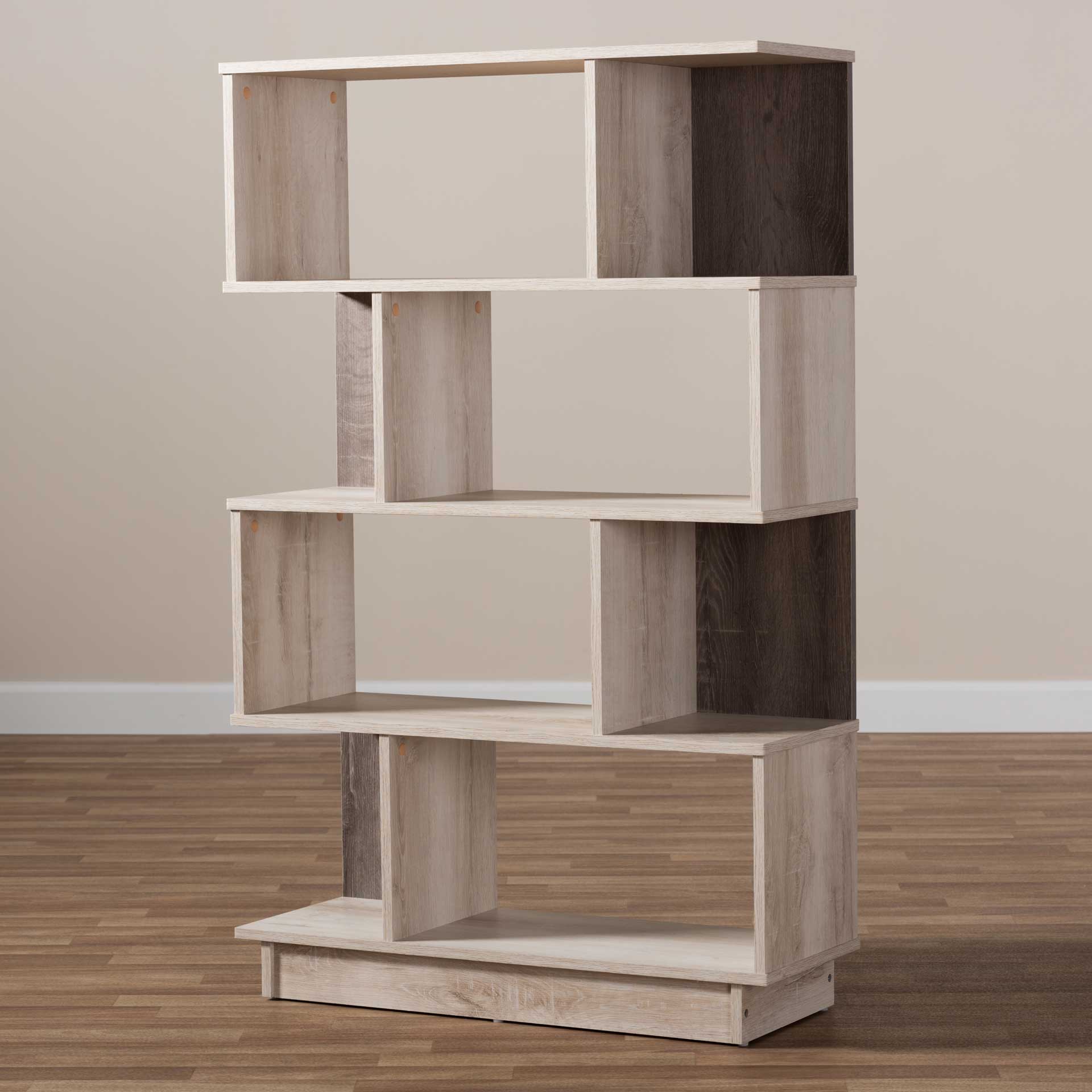 Teal Bookcase Oak - Image 6