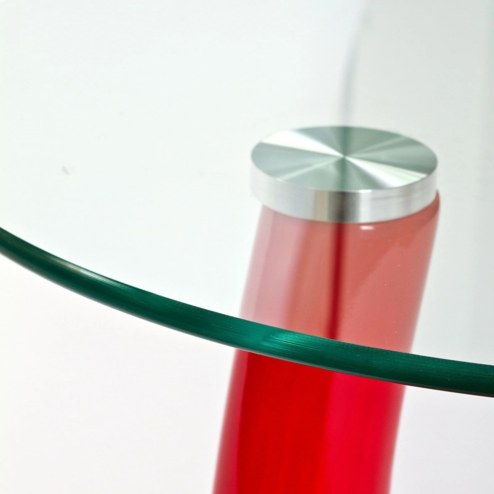 Tear Side Table Red - Image 4
