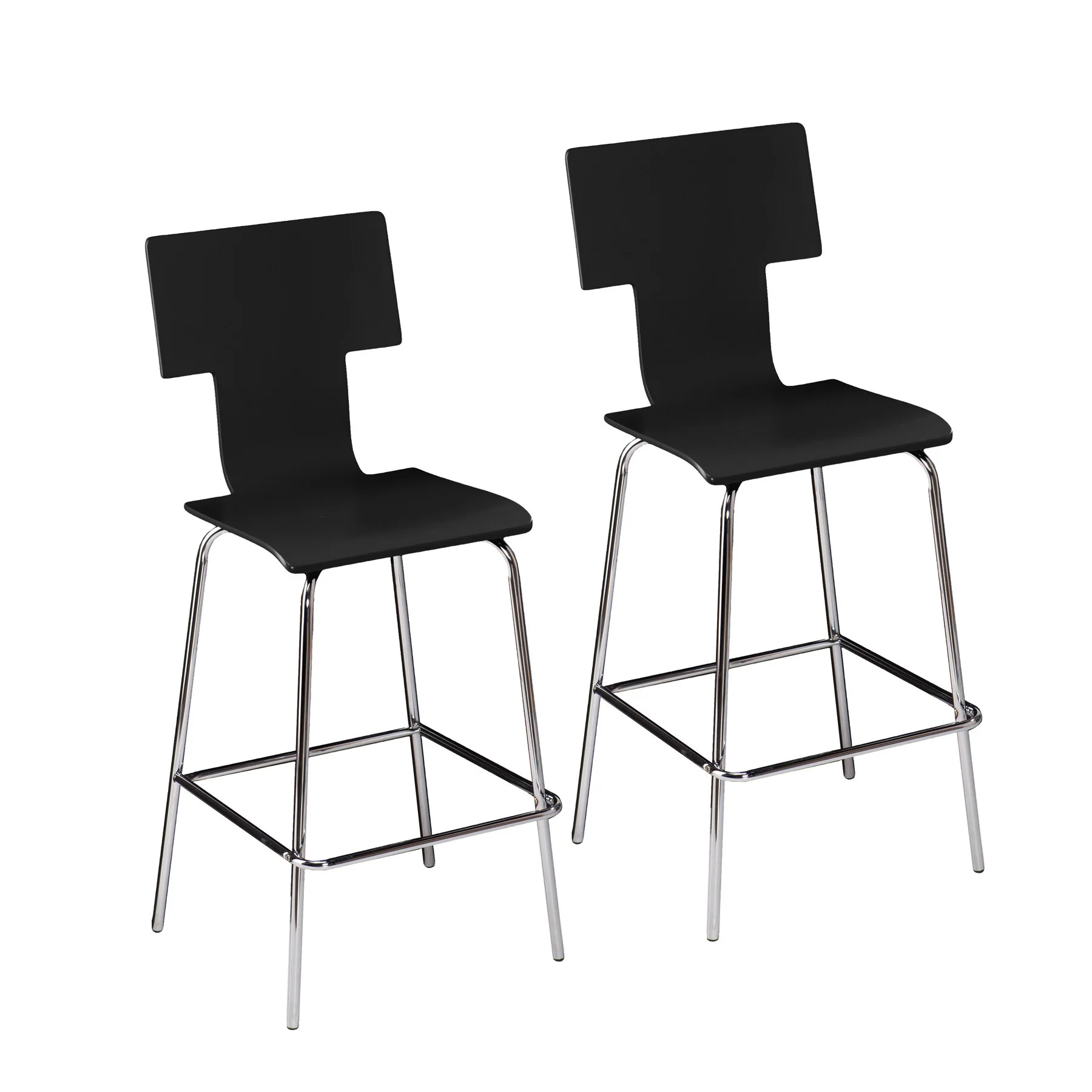 Tebrack Barstool Black (Set of 2) - Image 2