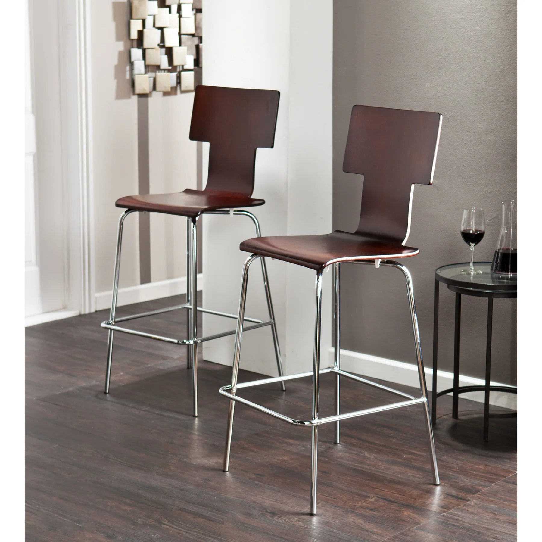 Tebrack Barstool Espresso (Set of 2) - Image 3