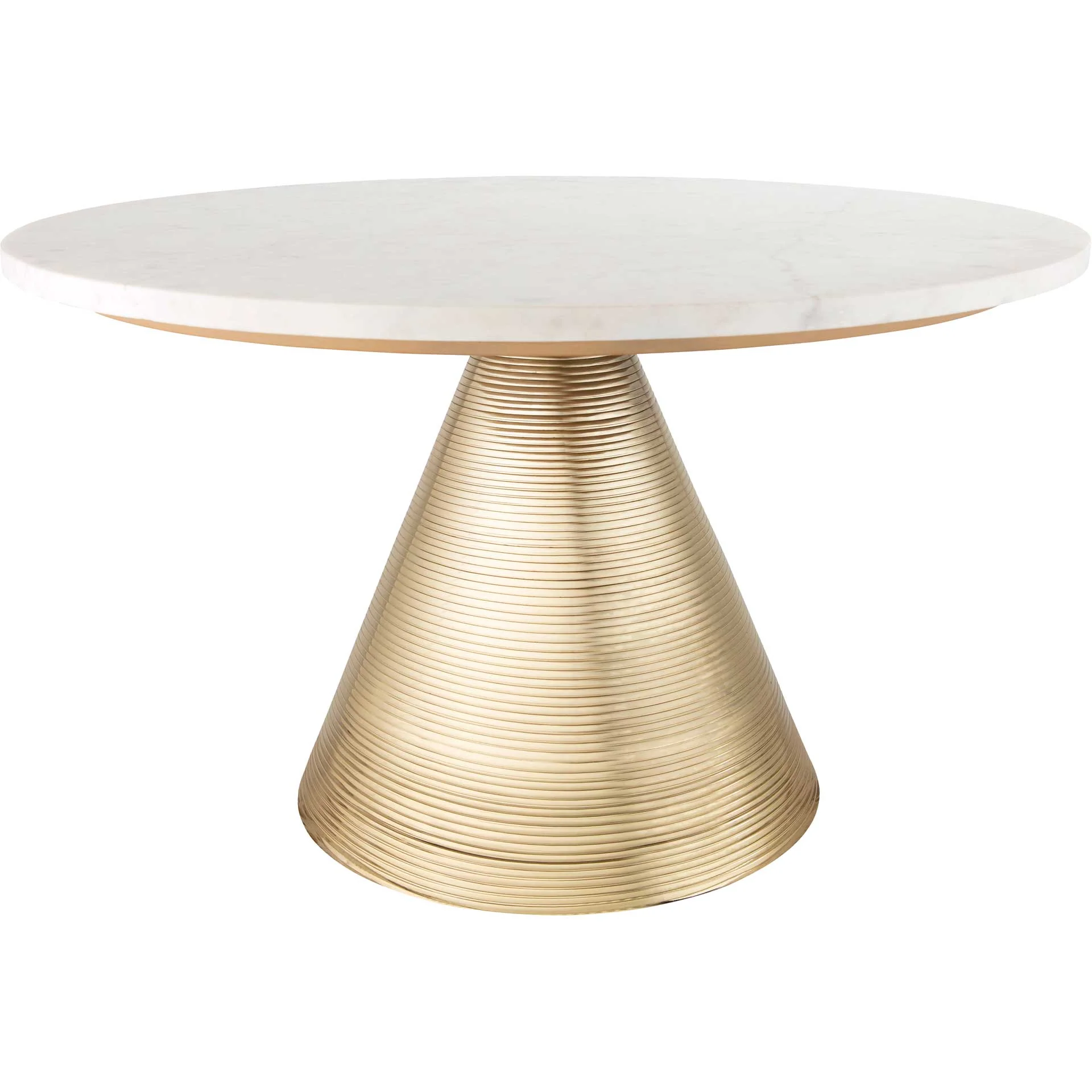 Teegan Marble Coffee Table White - Image 2