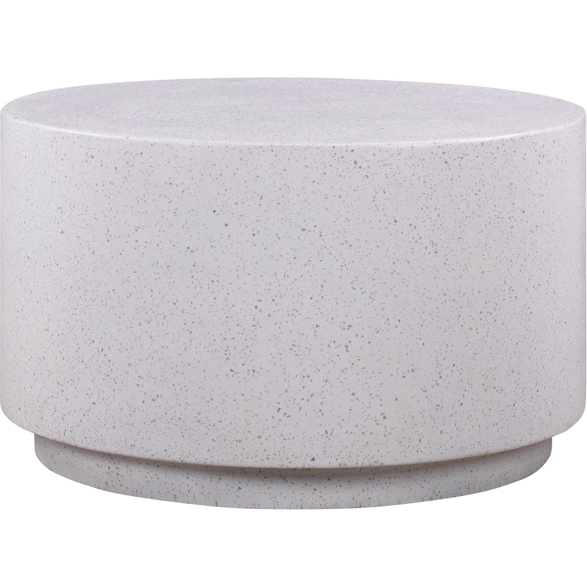 Tegan Light Speckled Coffee Table Gray - Image 2