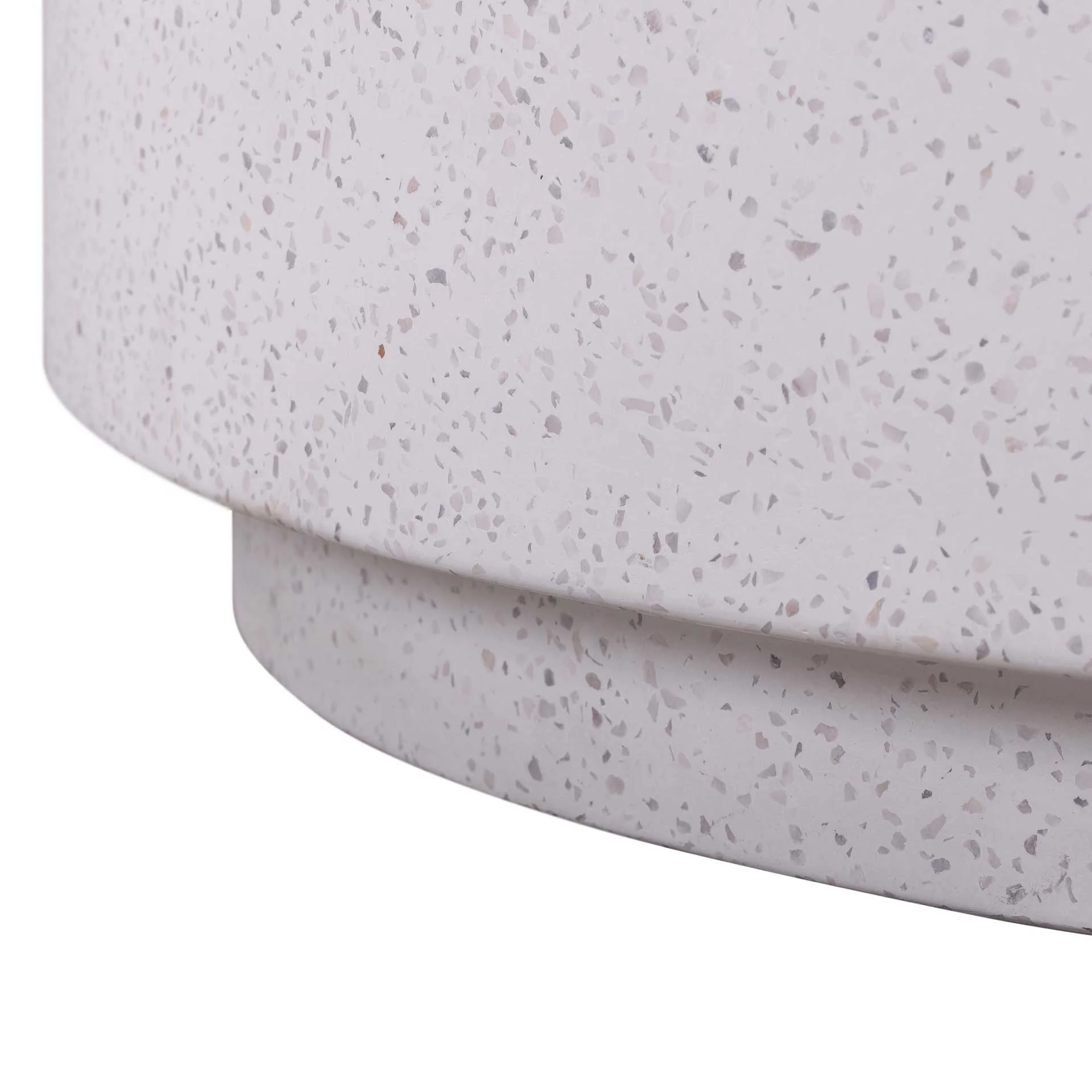 Tegan Light Speckled Coffee Table Gray - Image 5