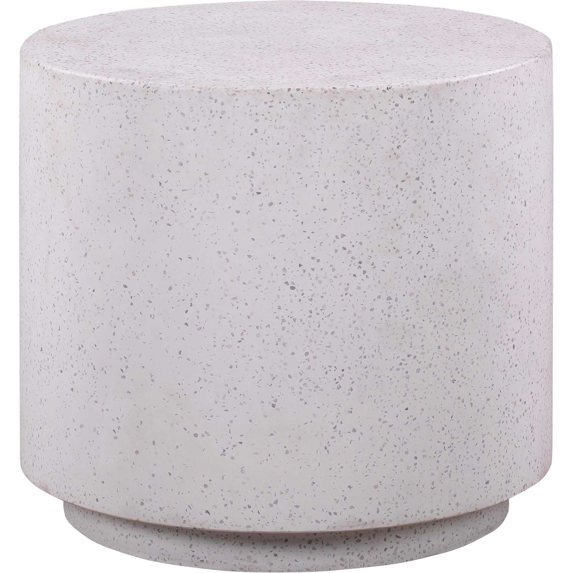 Tegan Light Speckled Side Table Gray - Image 2