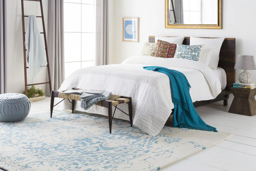 Temple Sea Foam/Ivory Area Rug - Image 3