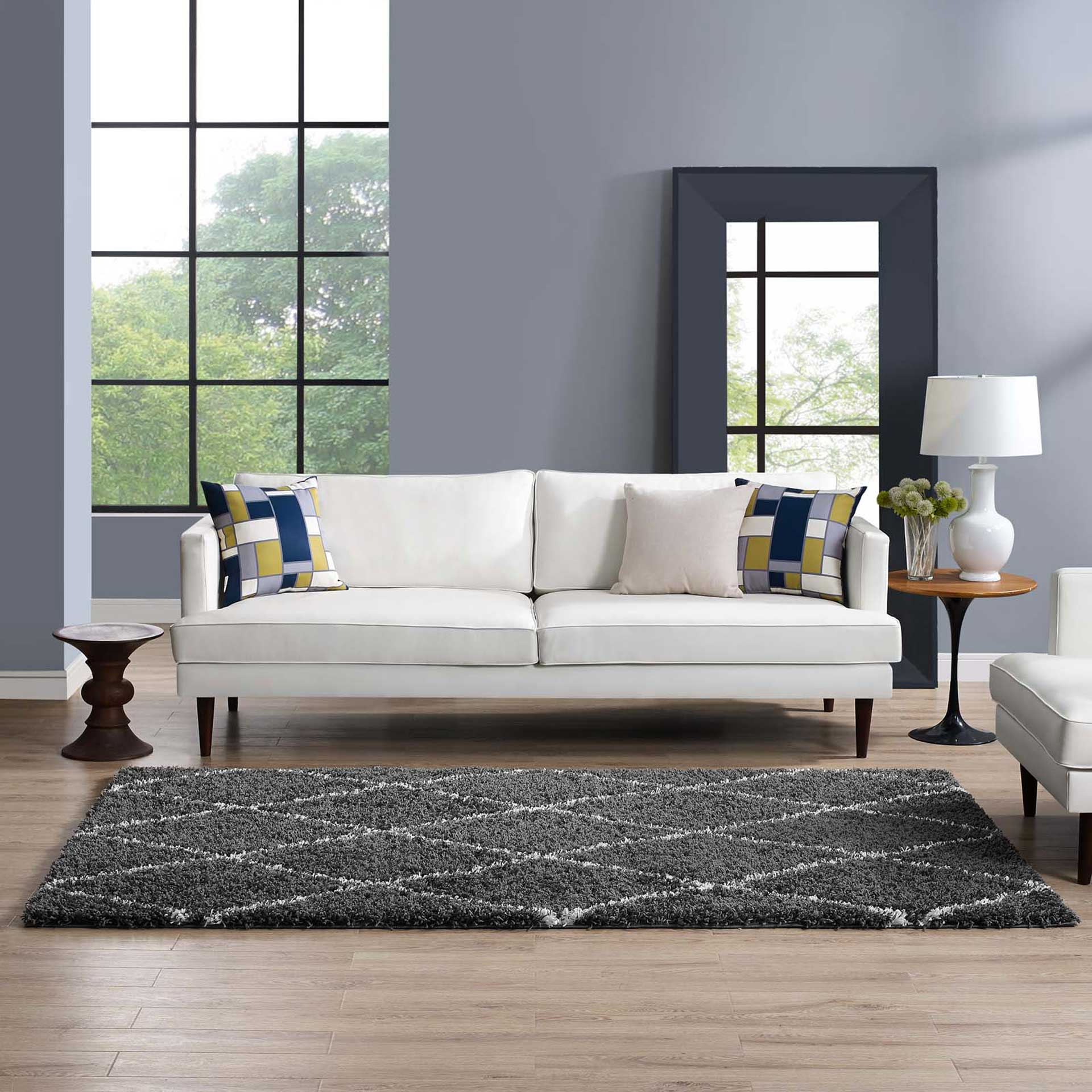 Templeton Area Rug Dark Gray/Ivory - Image 7