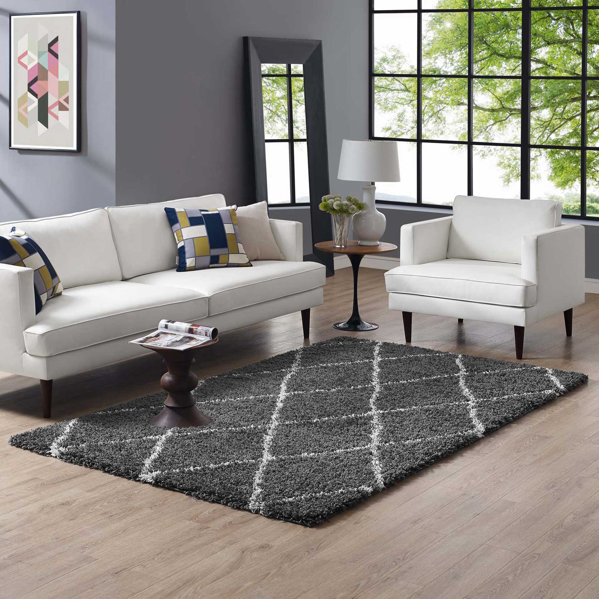Templeton Area Rug Dark Gray/Ivory - Image 8
