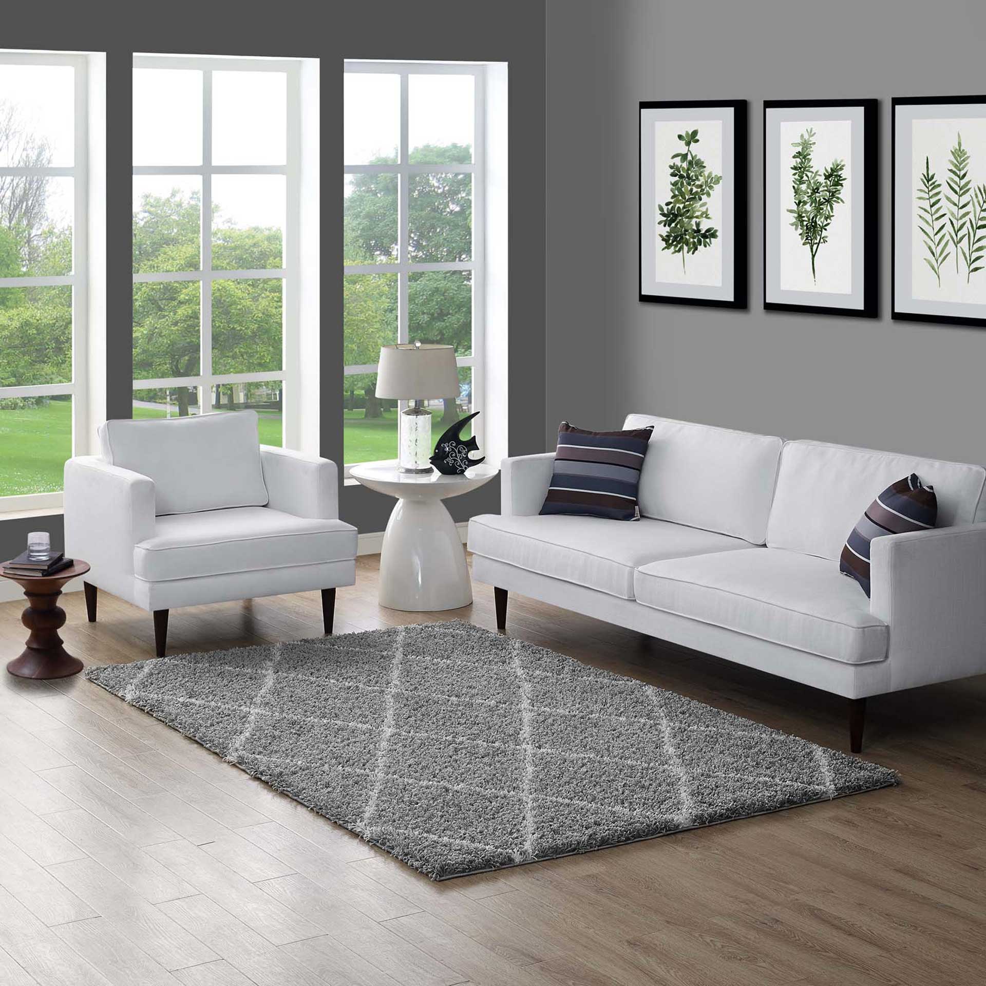 Templeton Area Rug Gray/Ivory - Image 8