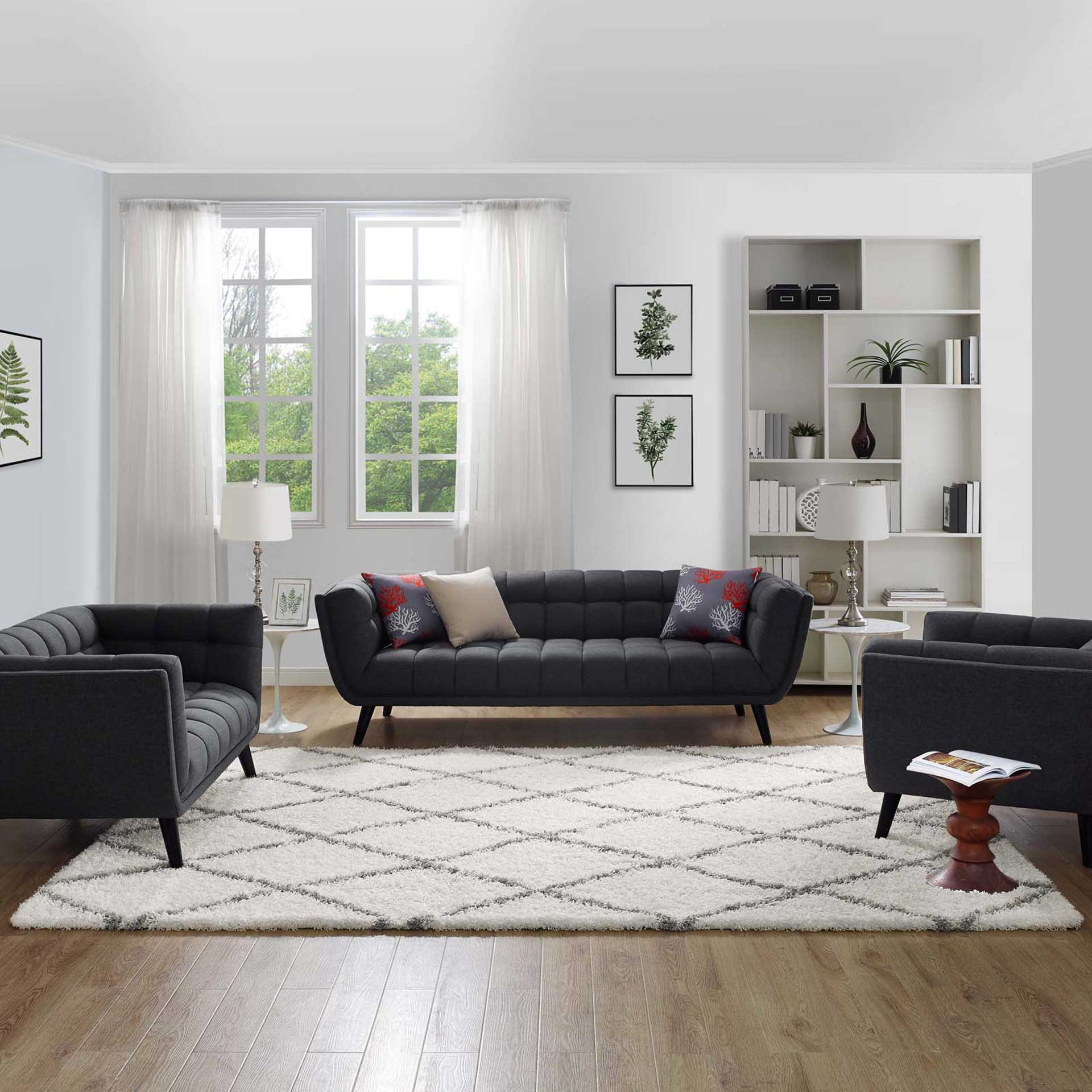 Templeton Area Rug Ivory/Gray - Image 6