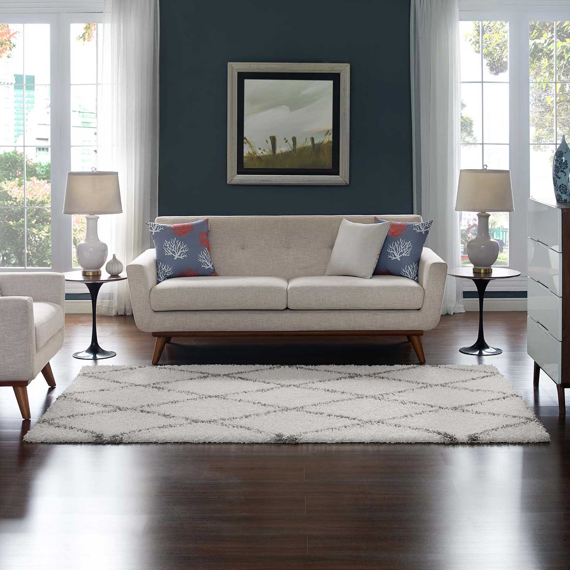 Templeton Area Rug Ivory/Gray - Image 7