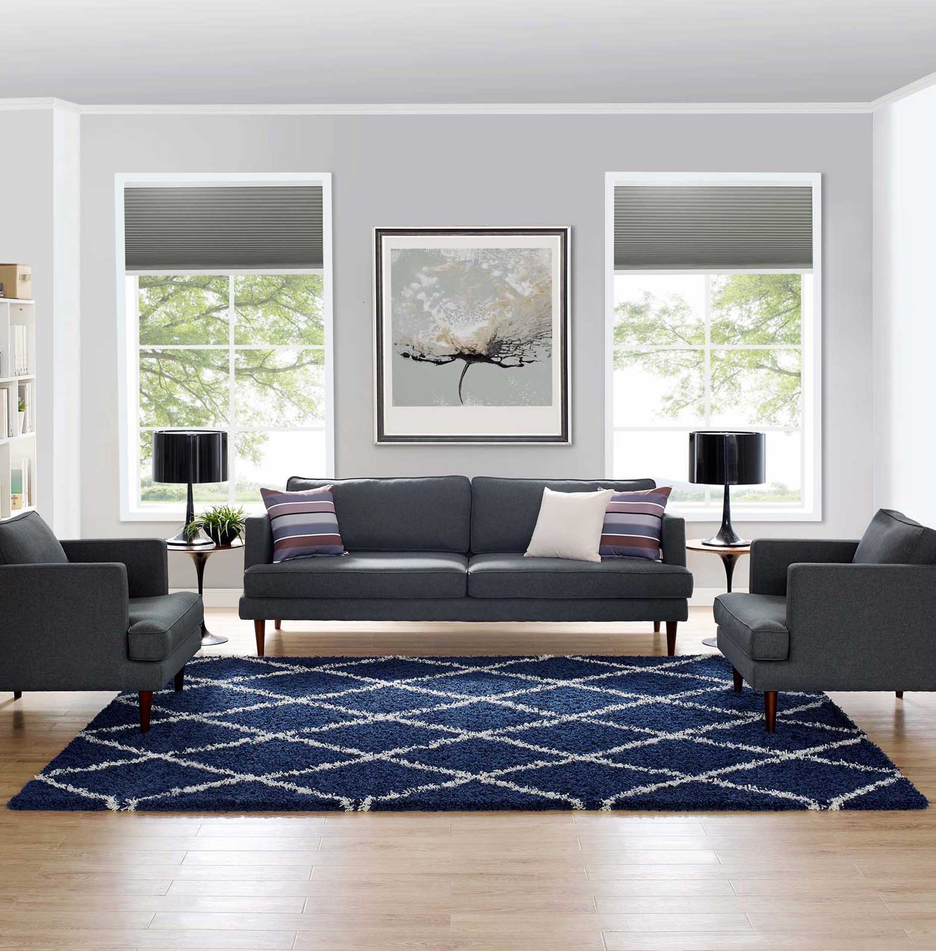 Templeton Area Rug Navy/Ivory - Image 6
