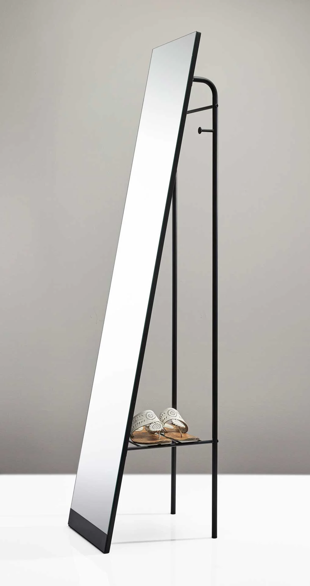 Tempo Floor Mirror Black - Image 3