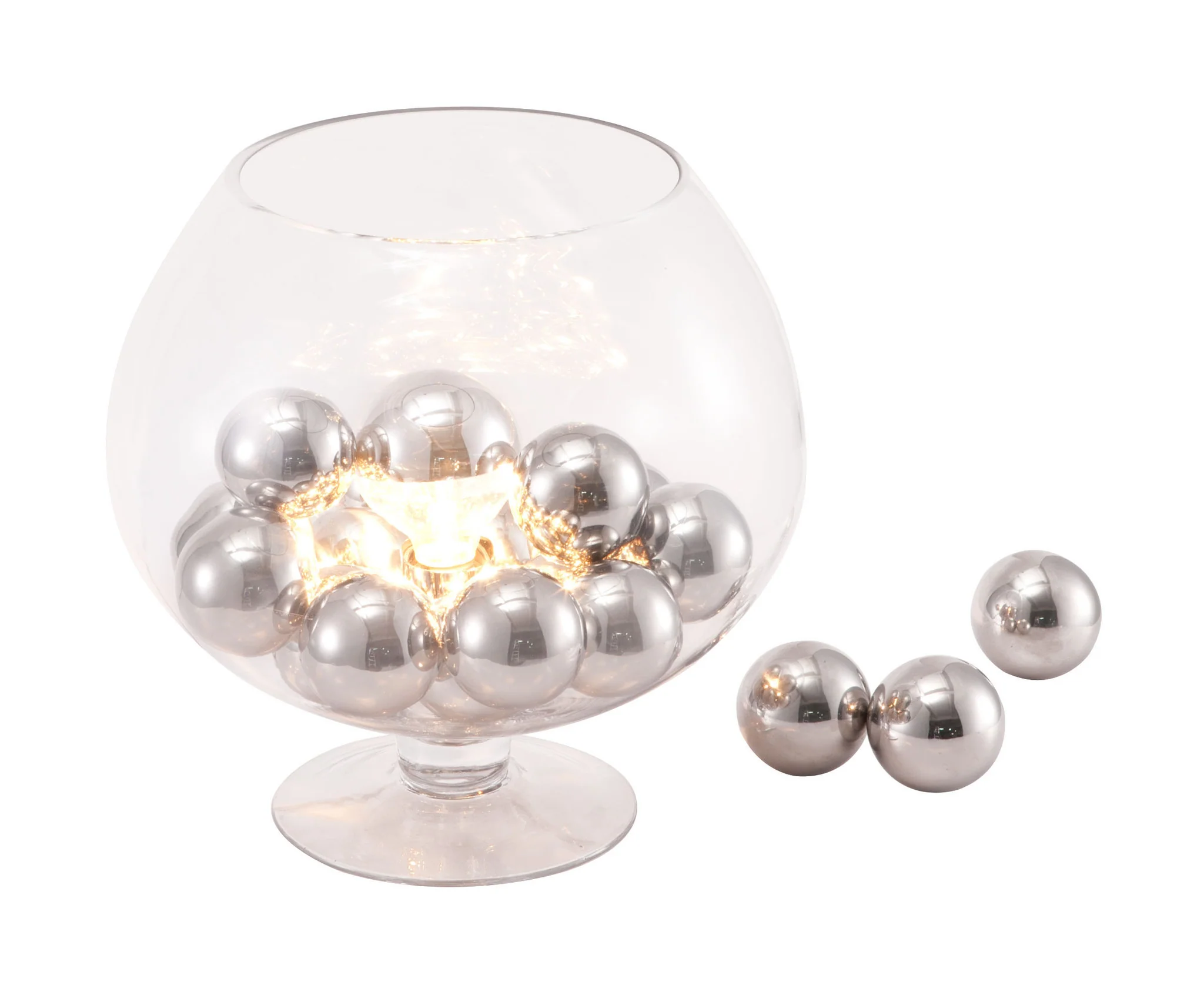 Terra Table Lamp Chrome - Image 2