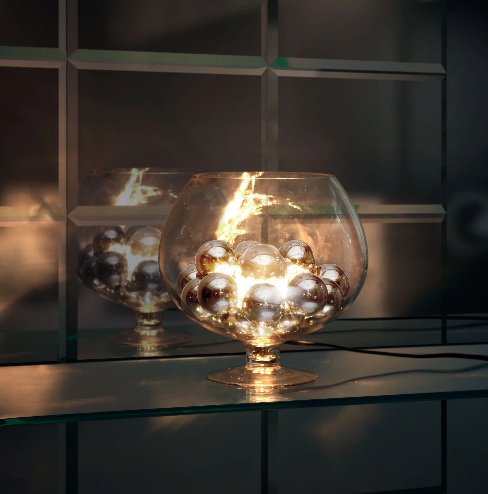 Terra Table Lamp Chrome - Image 3