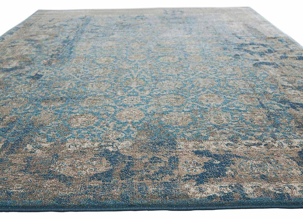 Terracotta Kinburn Blue Area Rug - Image 4