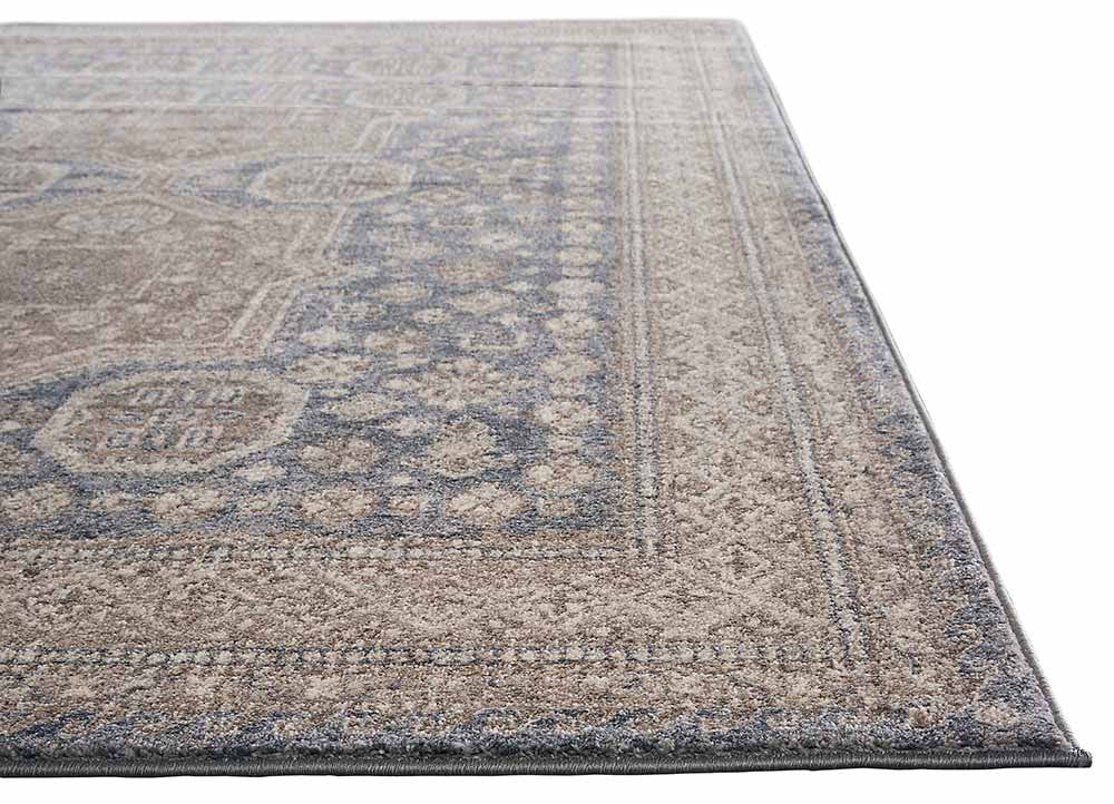 Terracotta Yucatan Gray/Silver Area Rug - Image 3