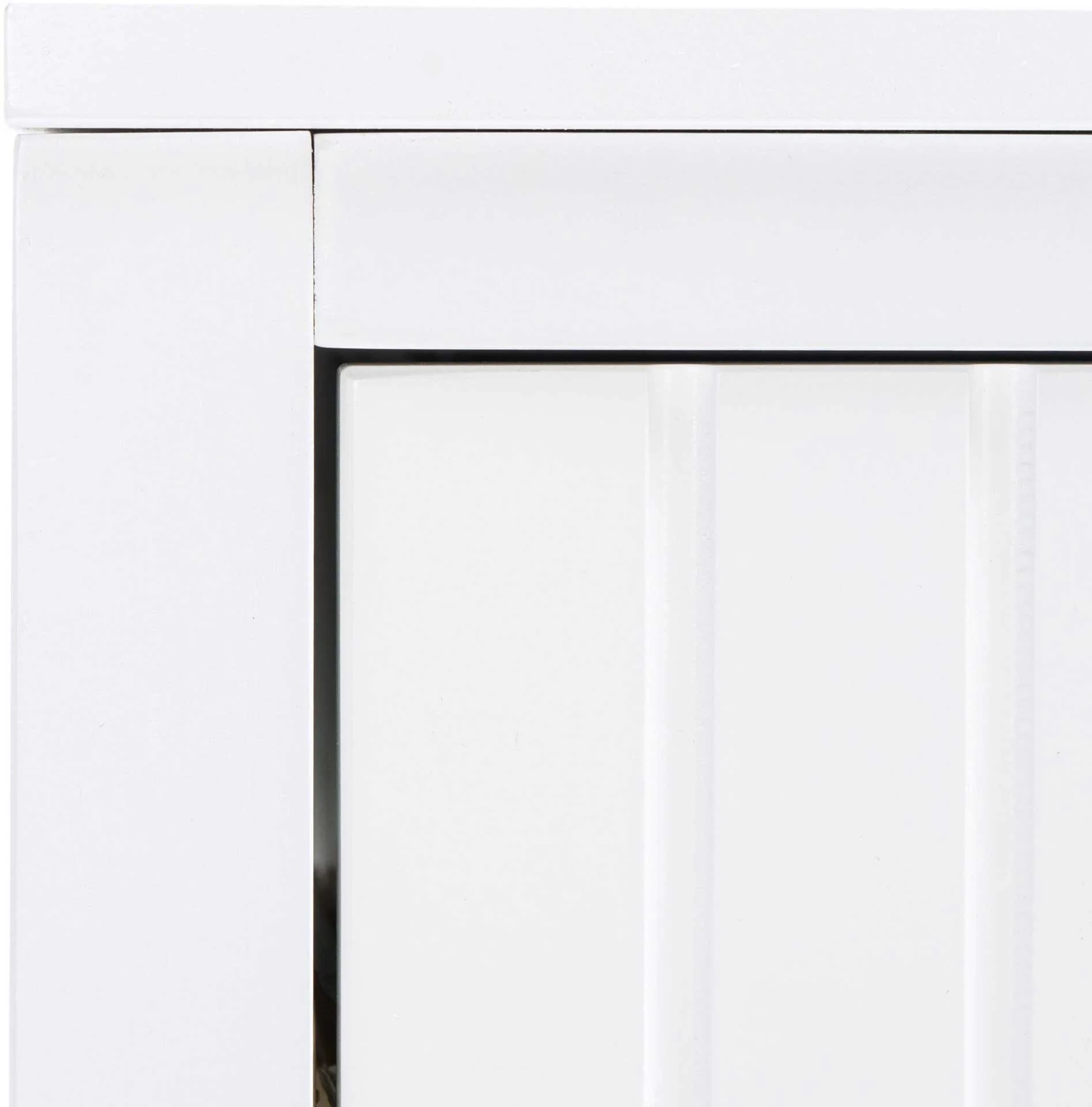 Terri 2 Drawer Console Table White - Image 5